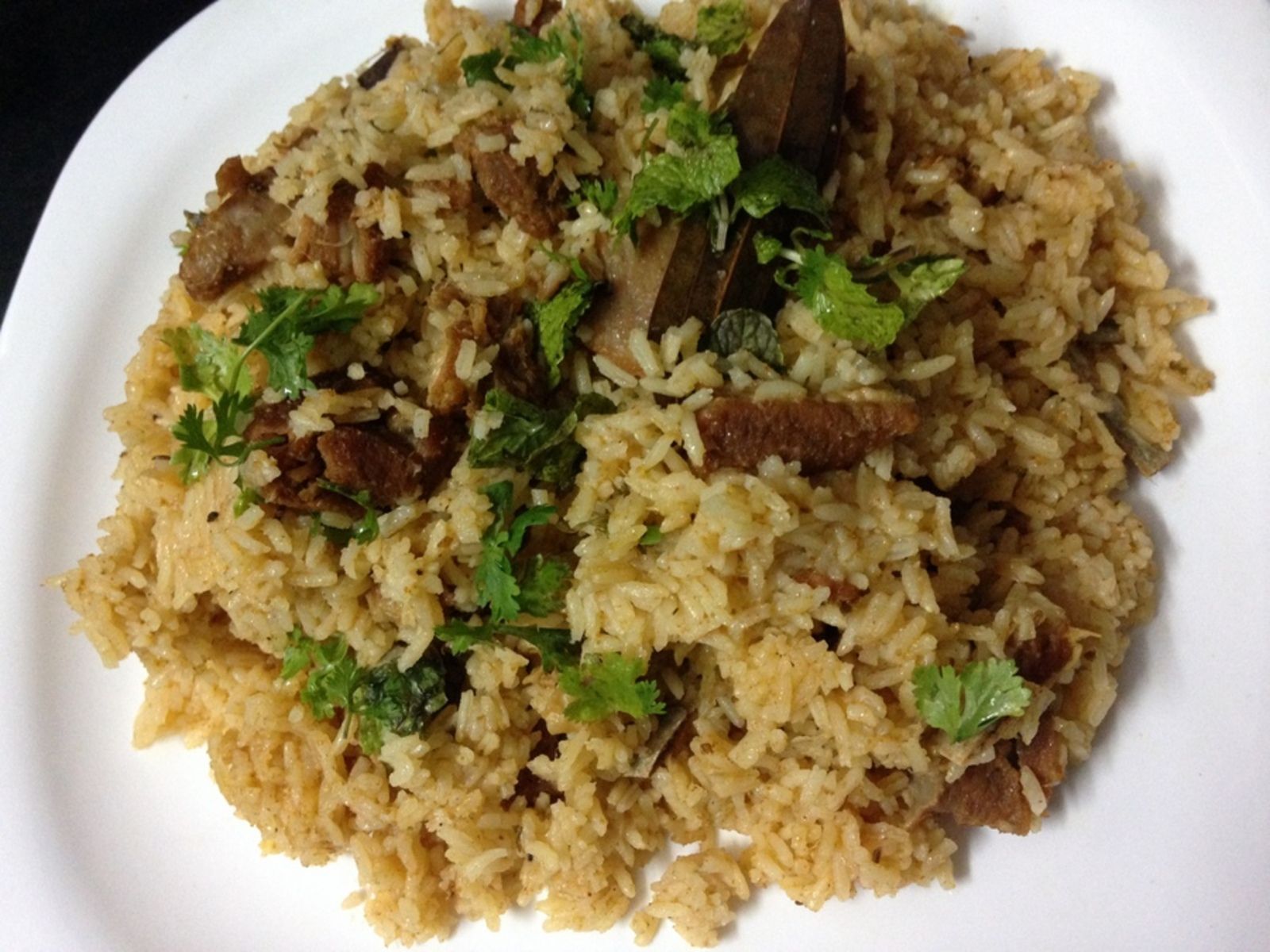 Gongura Mutton Biryani.