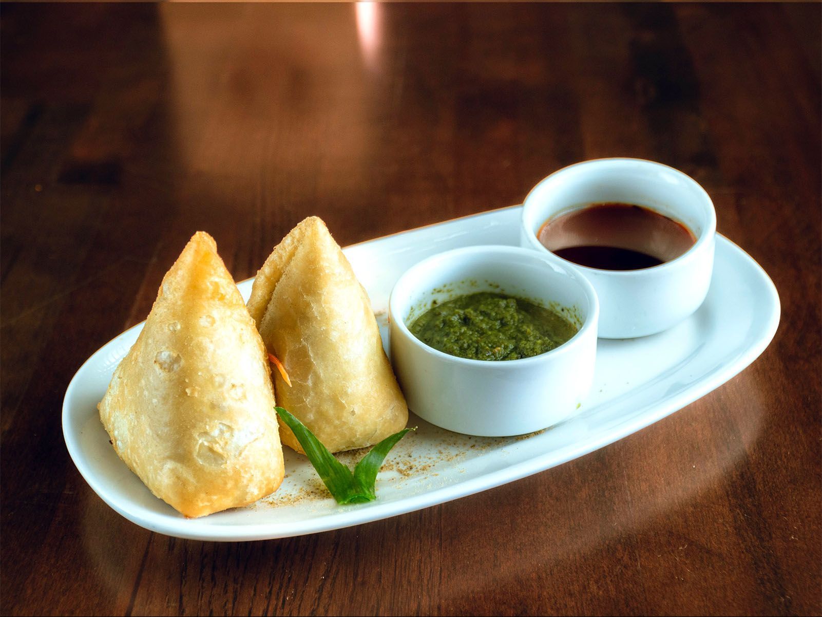 Samosa (Vg).