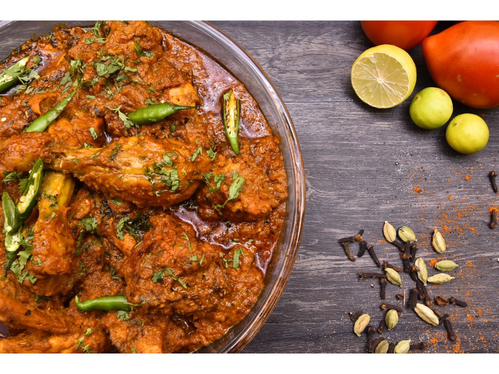 Kadai Chicken.