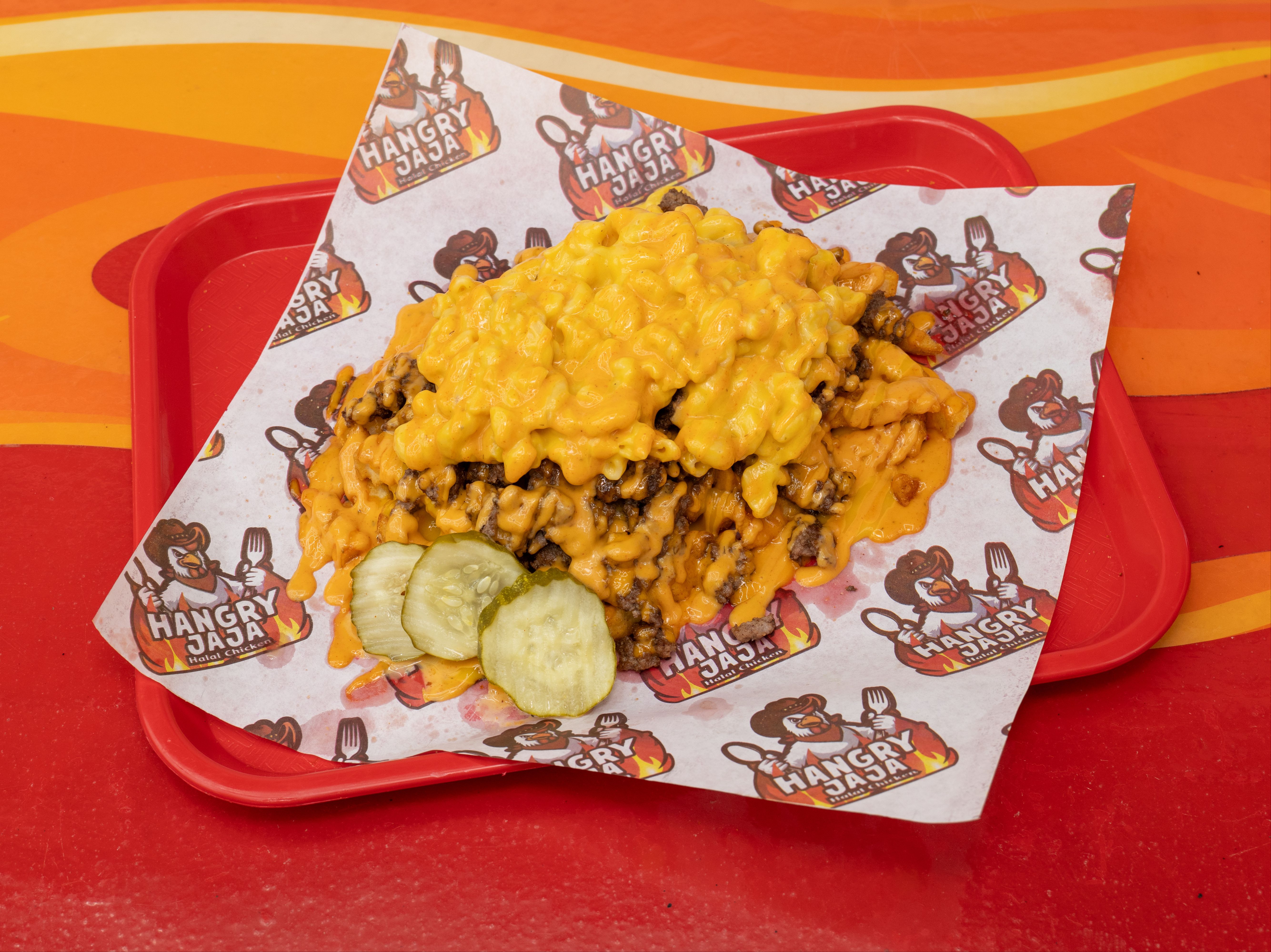 Mac'd Out Beef Fries.