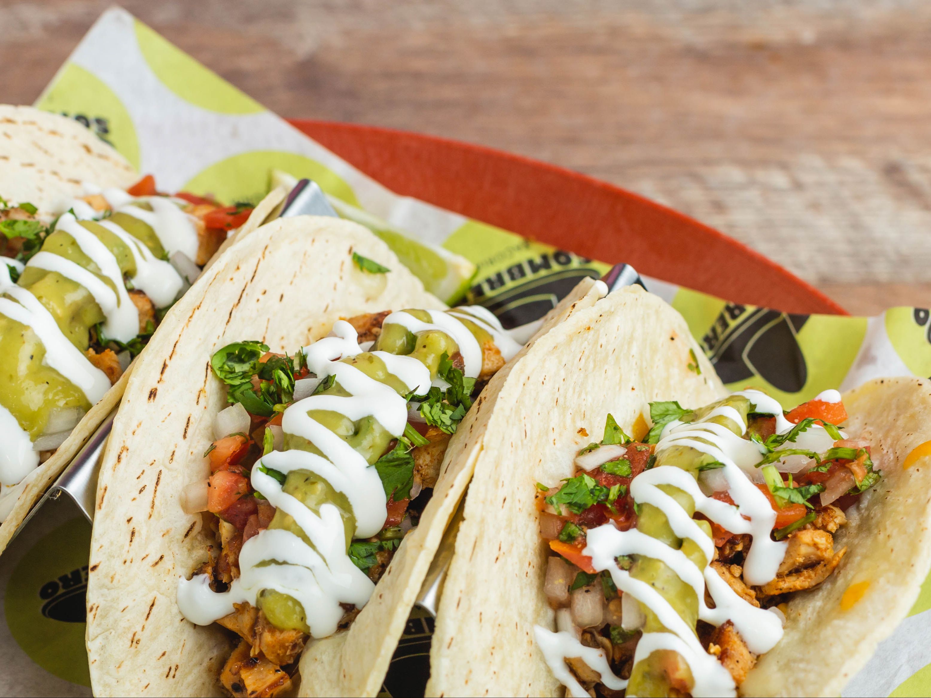 Mushroom Taco Trio.