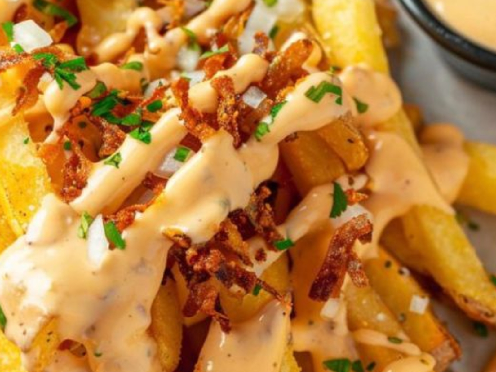 Loaded fries.