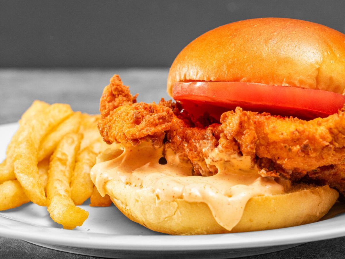 Crispy Chicken Sandwich.