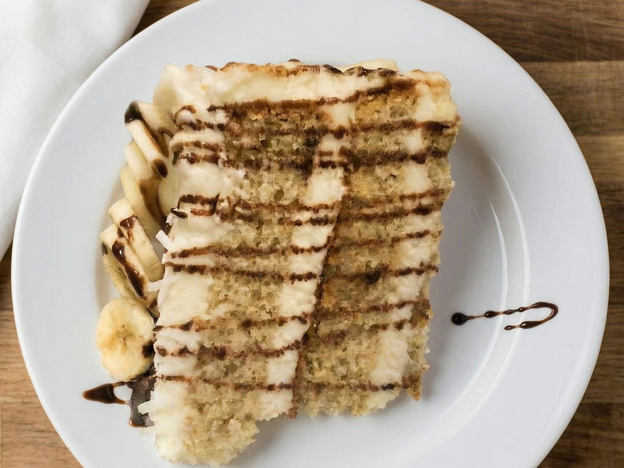 Italian Cream Cake.