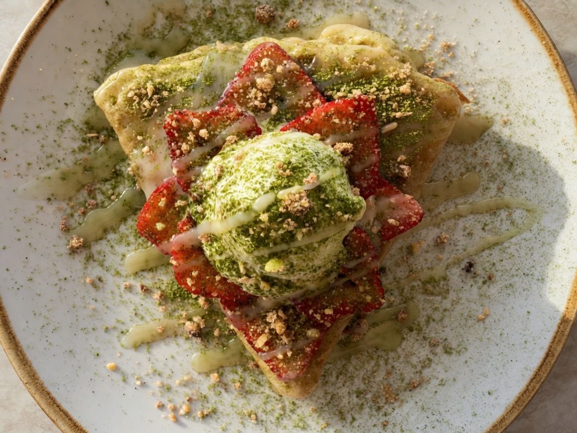 Matcha Crepe.