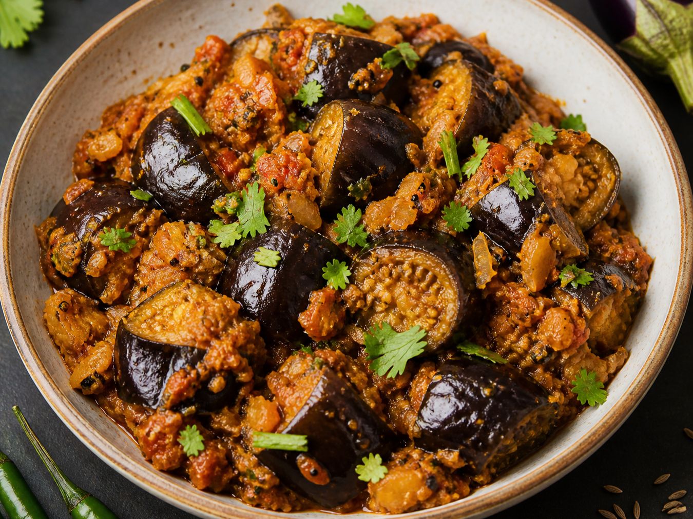 Baingan Bhaji.