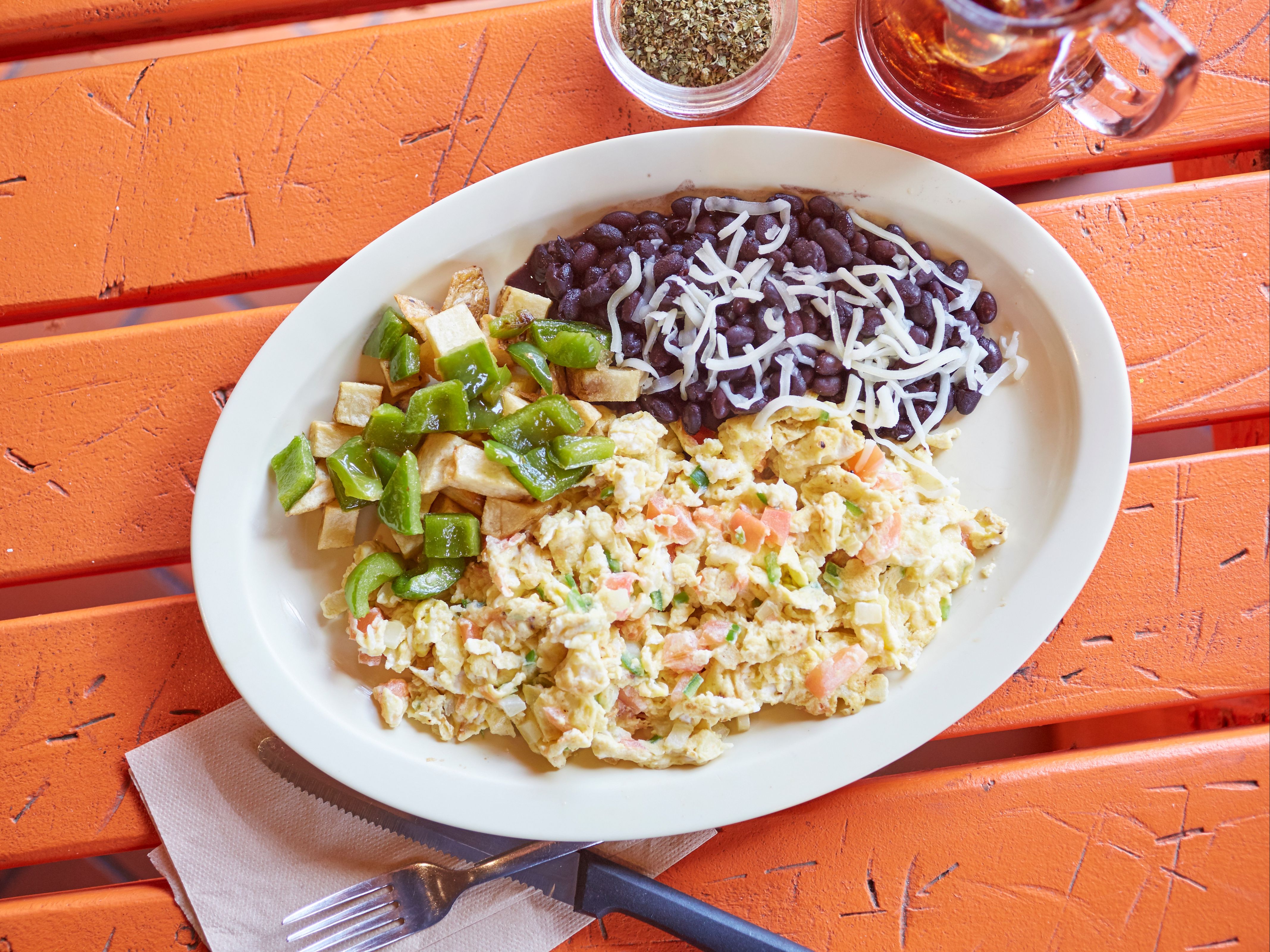 Eggs Mexican Style.