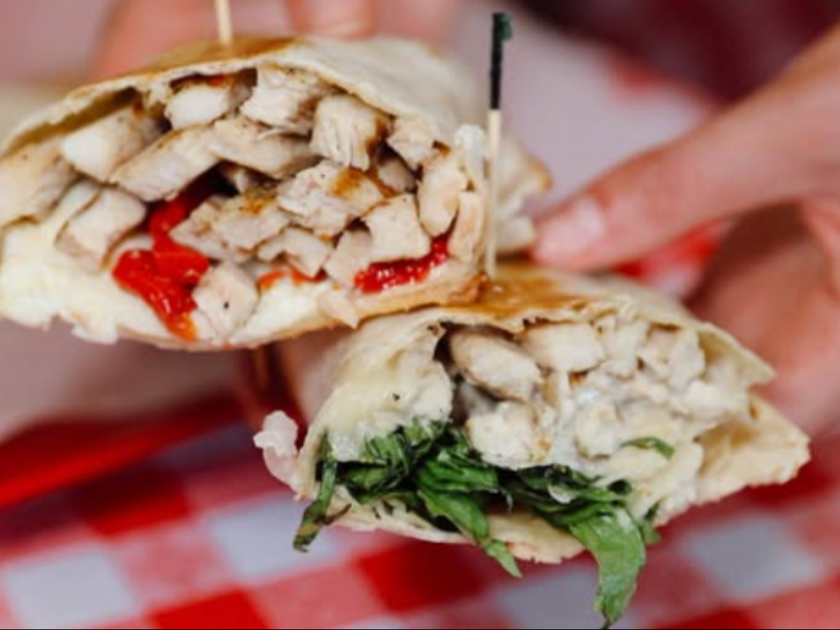 Grilled Chicken Caesar Wrap