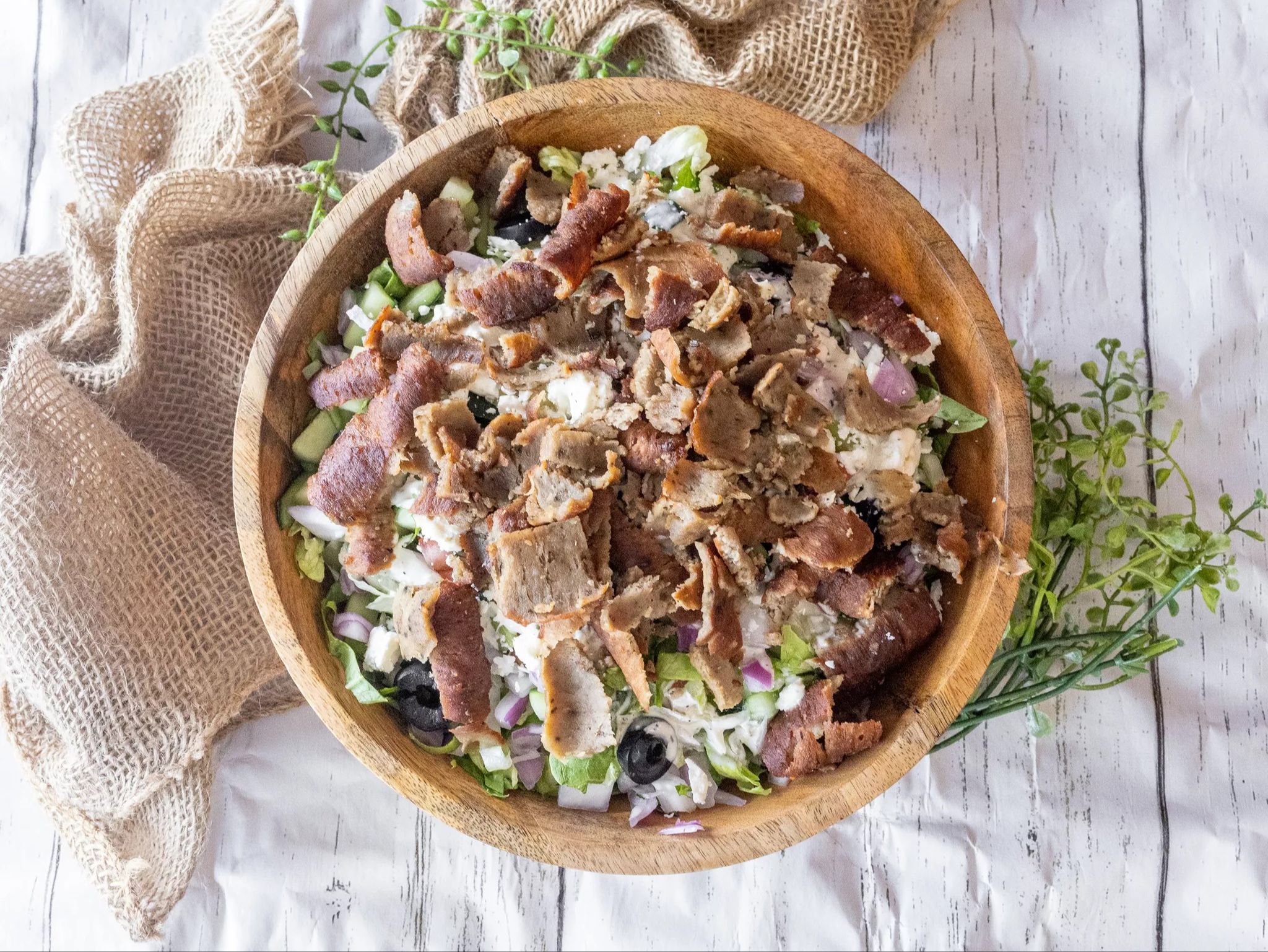 Greek Gyro Salad