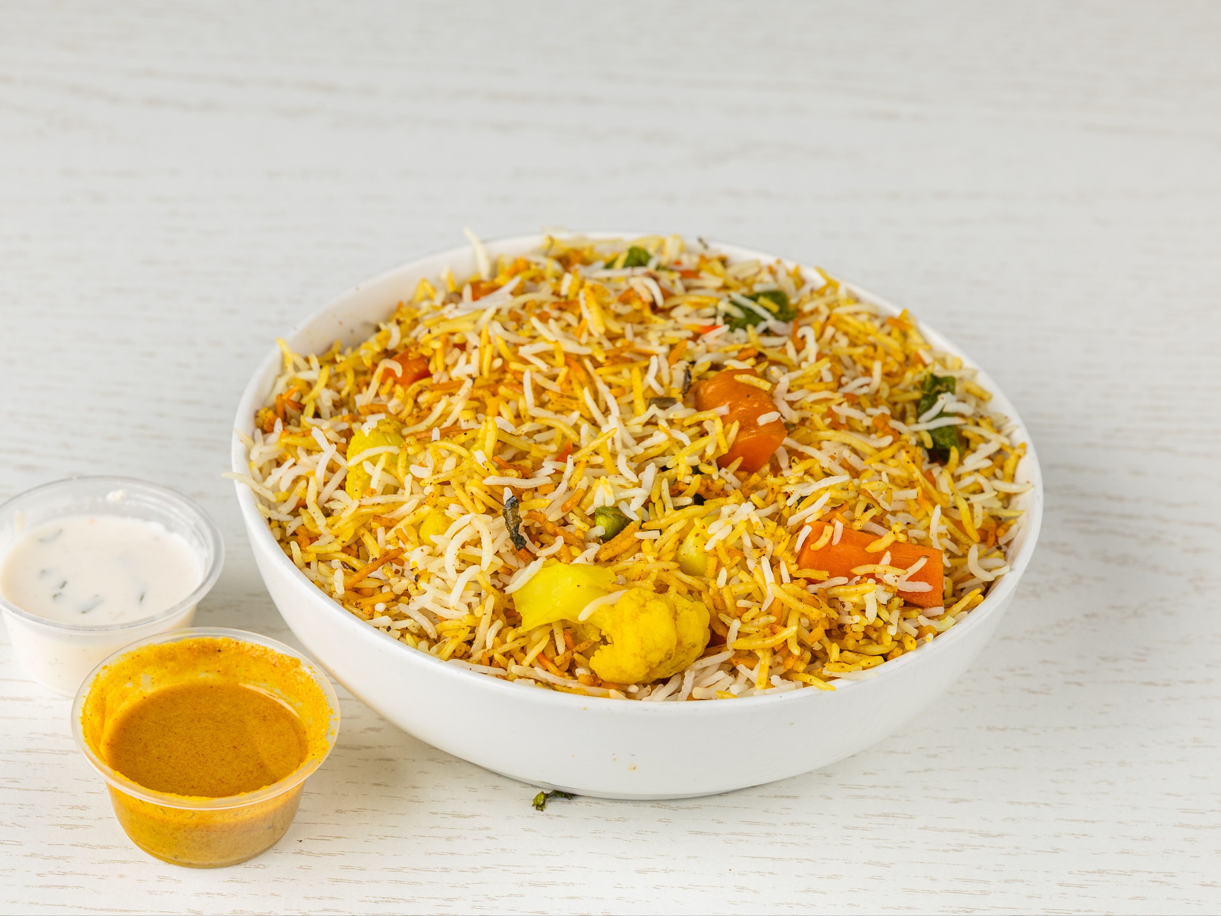 Veg Dum Biryani.