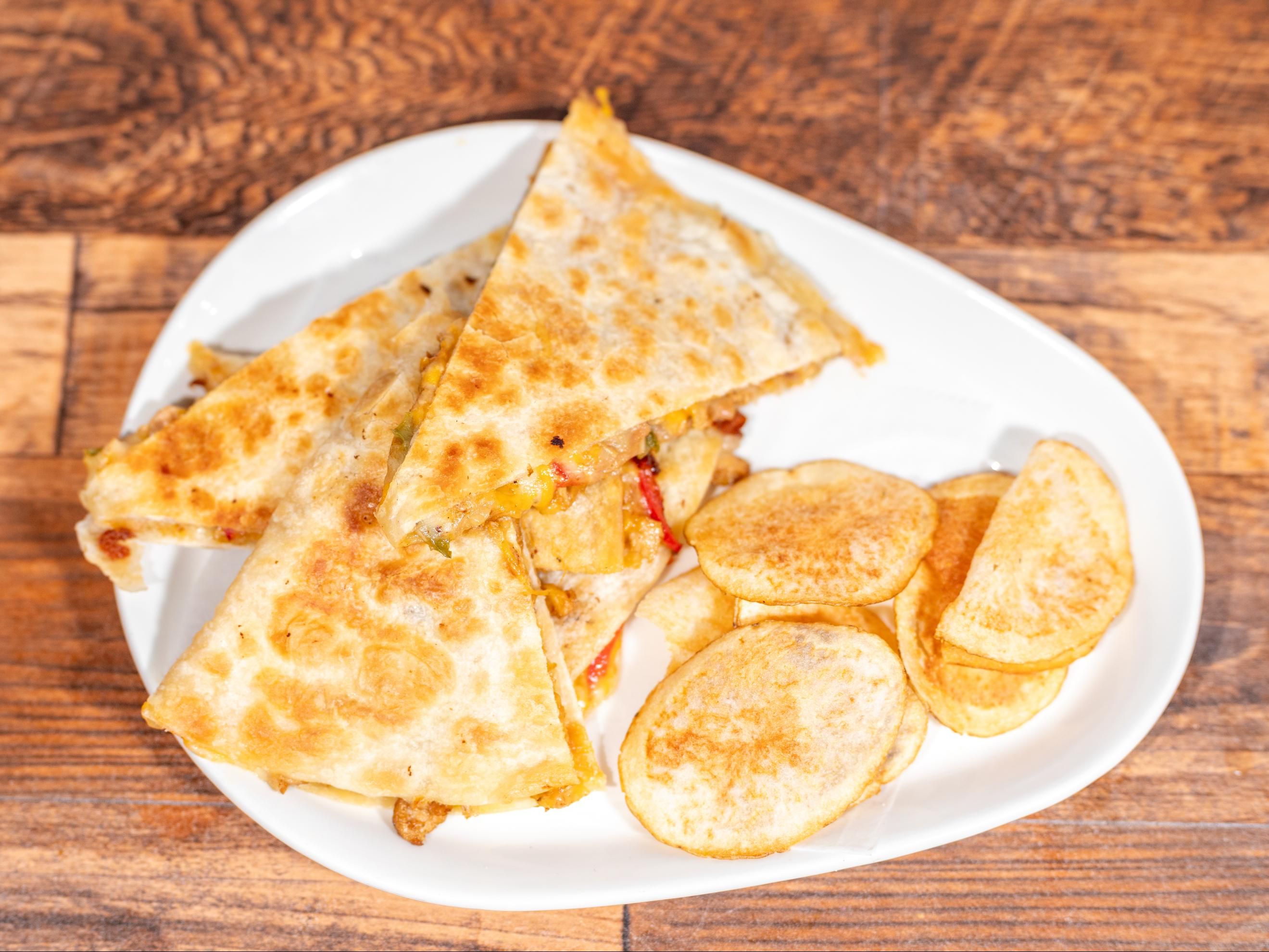 Shawarma Quesadilla.