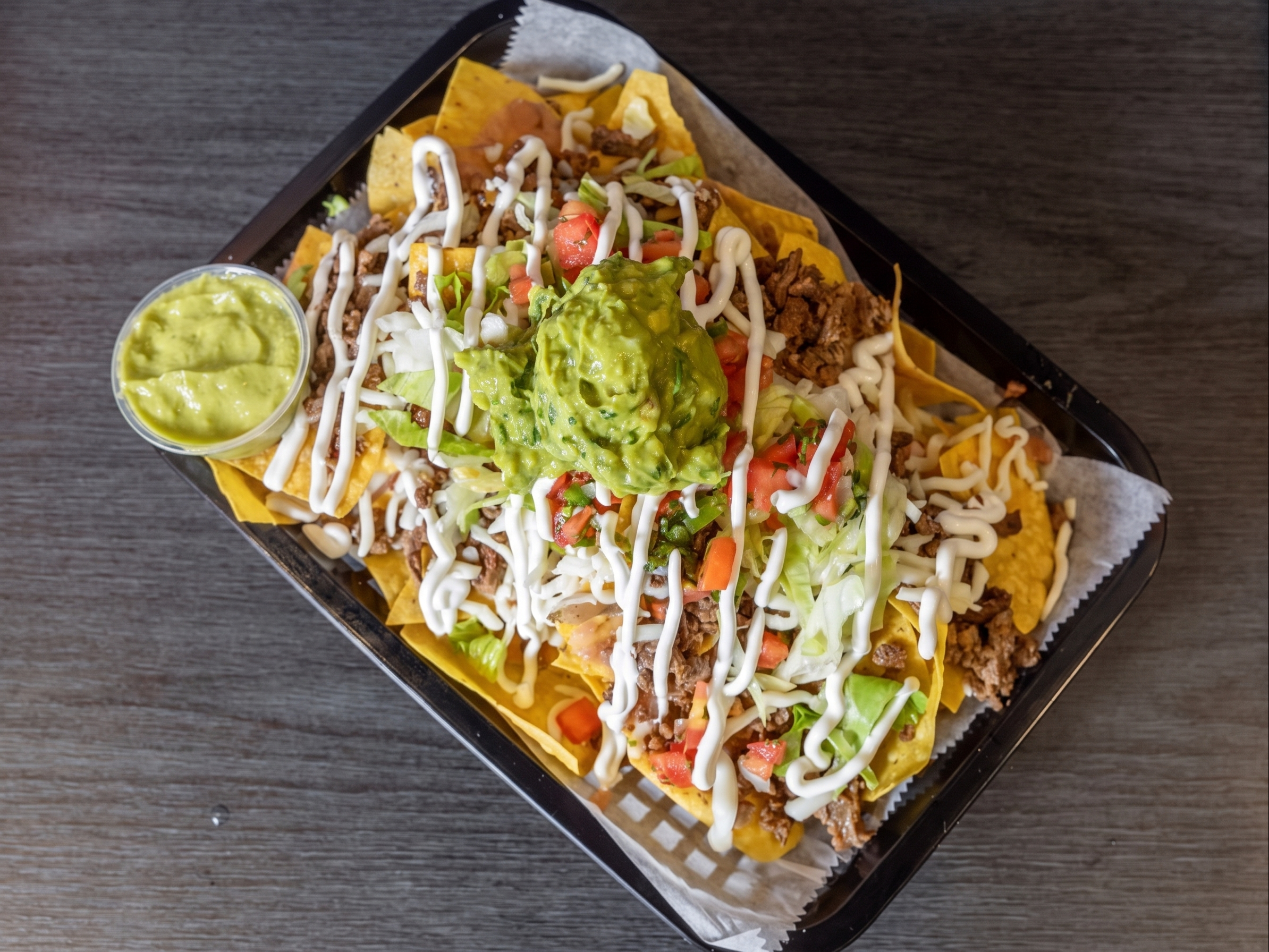 Chicken Nachos.