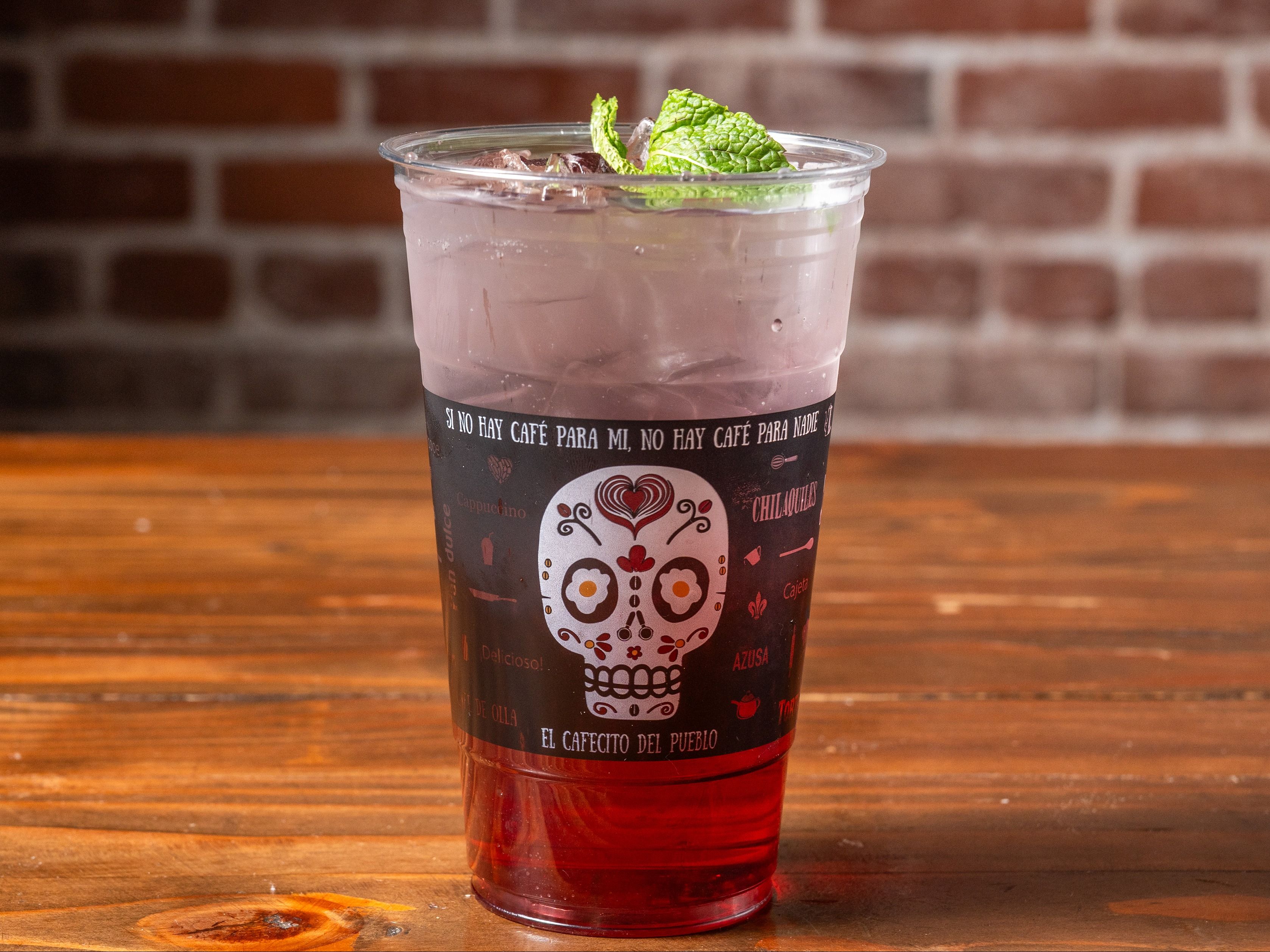 Hibiscus Soda.