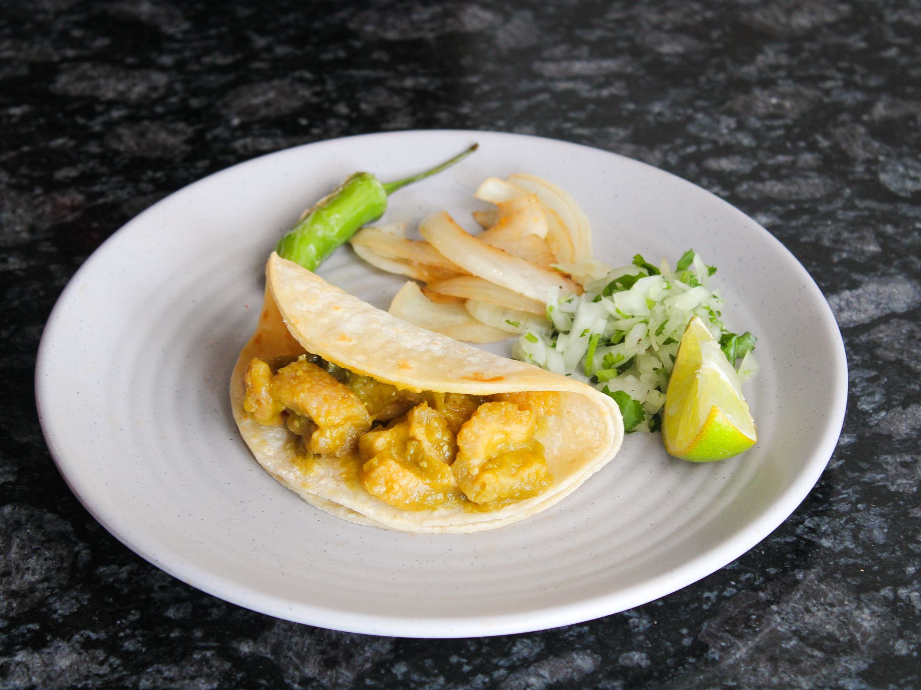 Taco Chicharron.