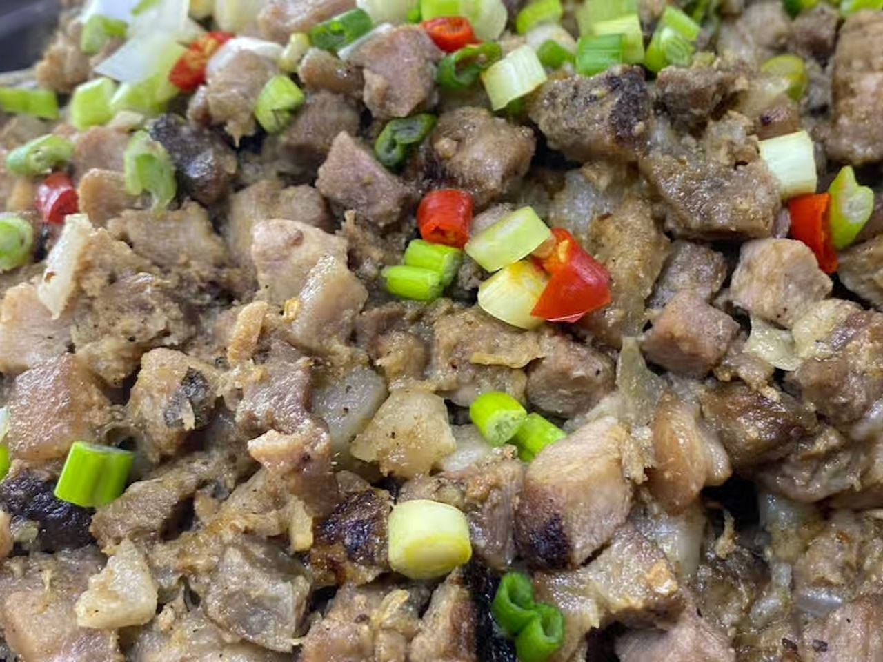 Pork Sisig.
