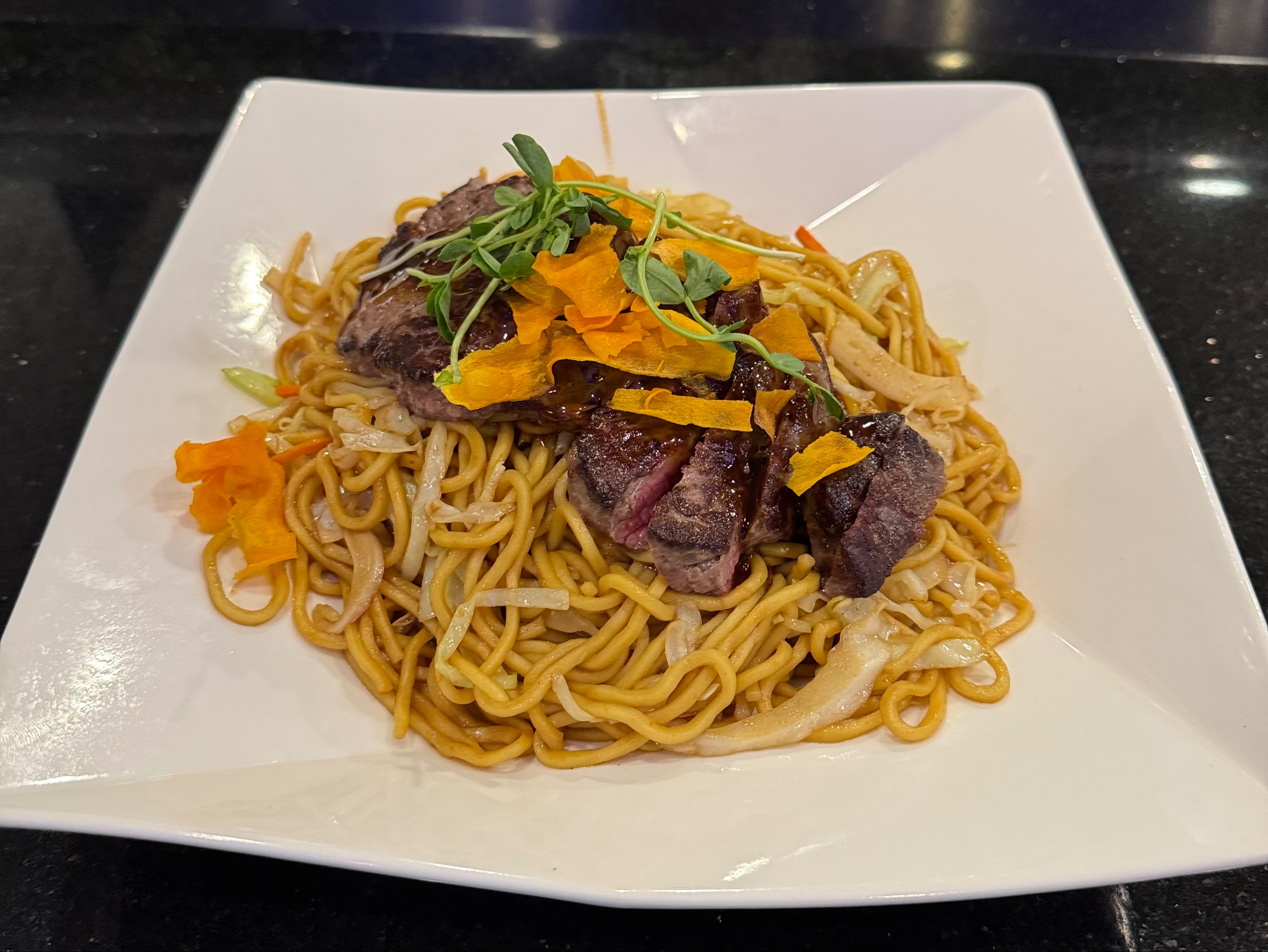 Beef Lo Mein.
