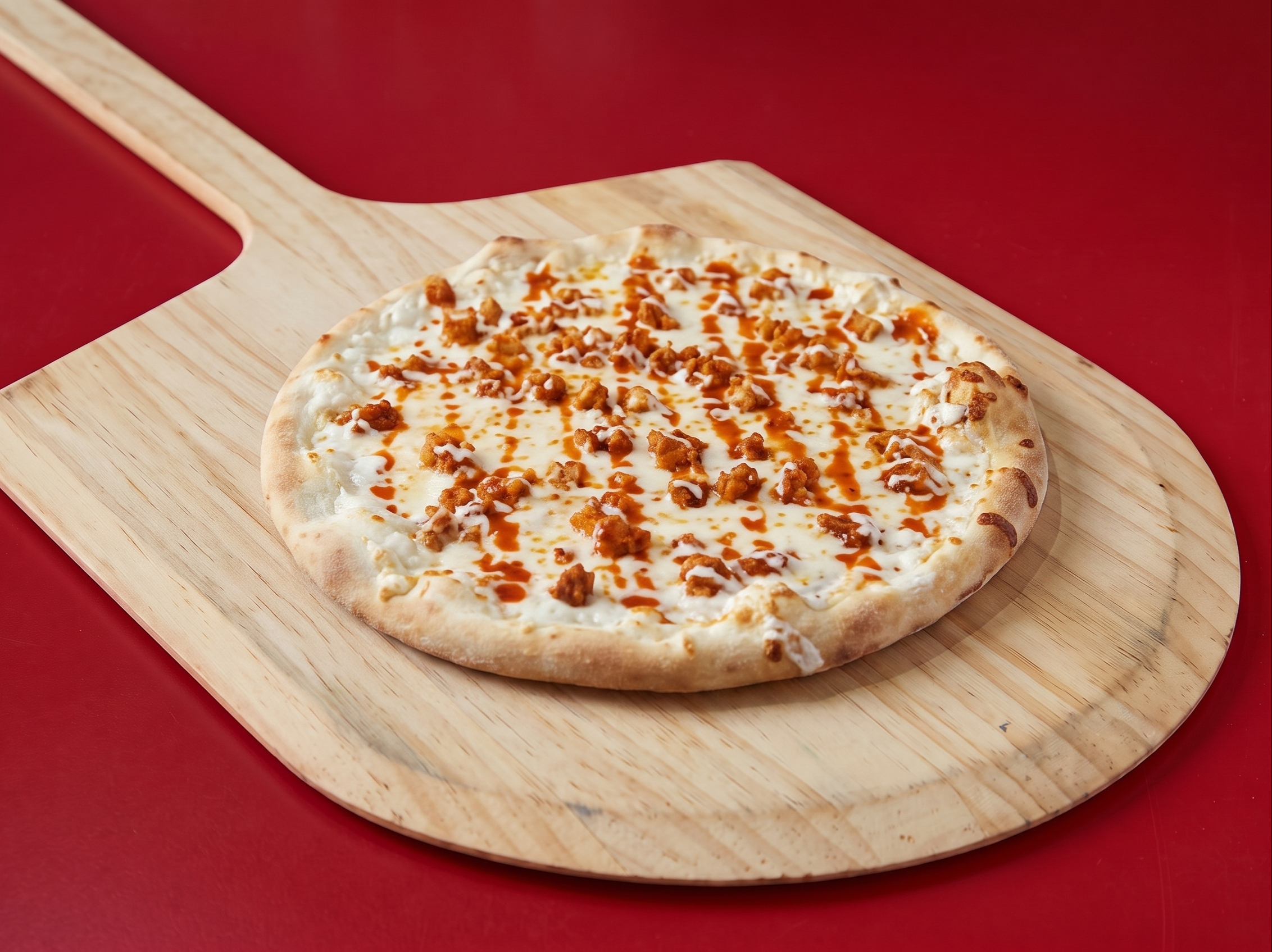 Buffalo Chicken Cutlet Pizza (Large).