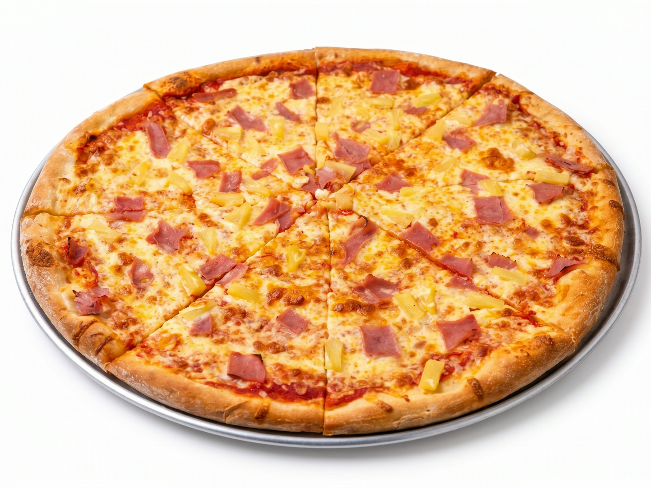 Hawaiian Pizza Large 18 Inch 8 Slice