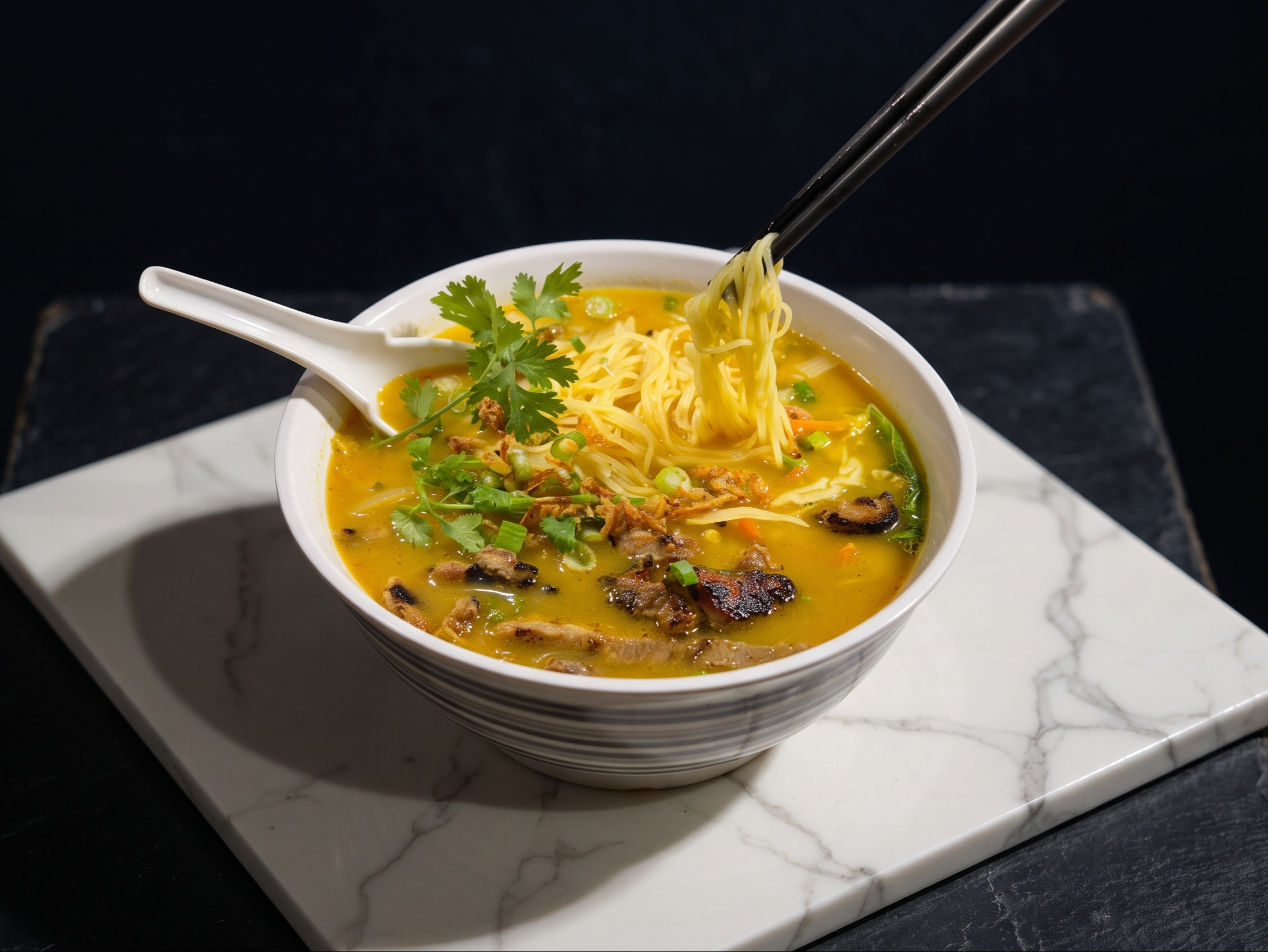 Yellow Curry Ramen.