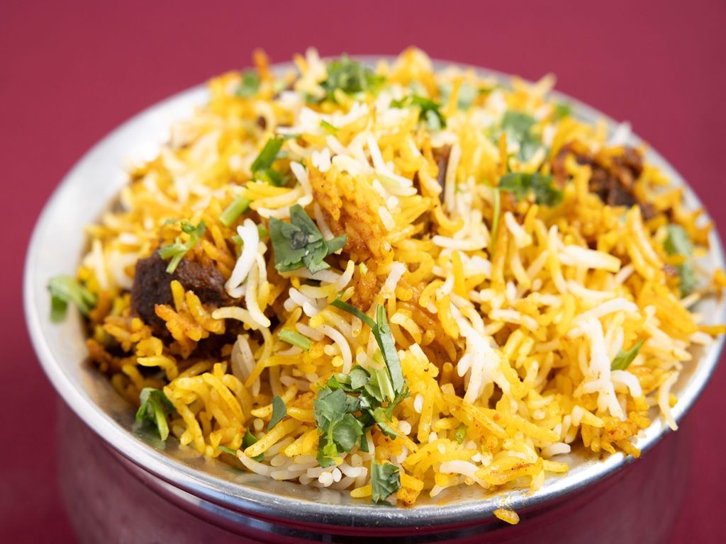 Mayuri Goat Dum Ka Biryani