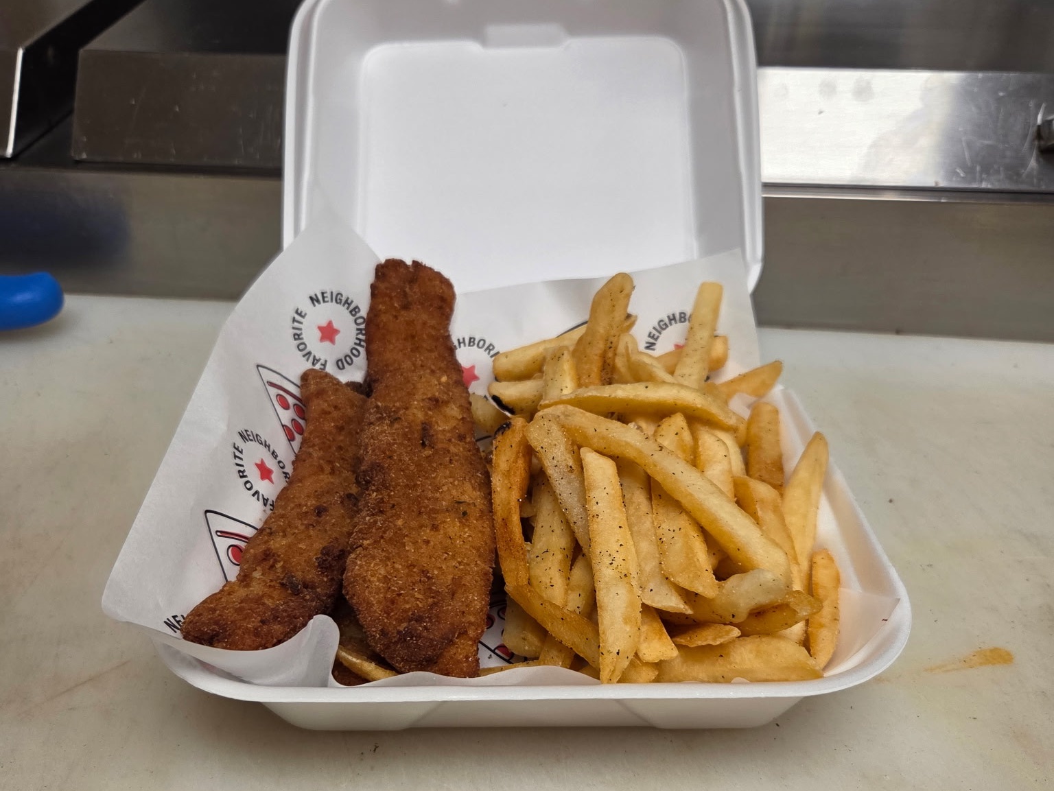 Chicken Tenders W/ Fries