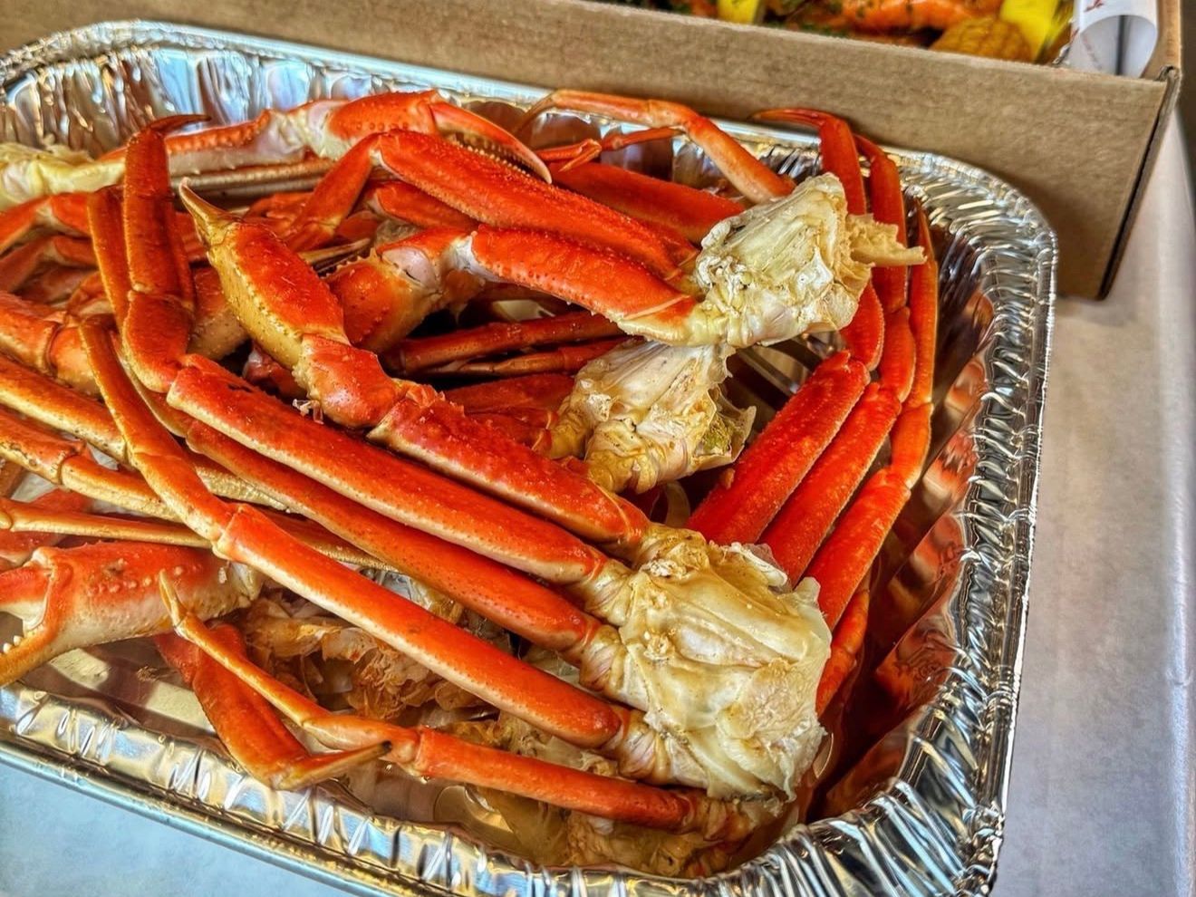 SAVE $50 Crabilicious Feast 10lbs Snowcrab ( 20 Clusters ) 3 Sauce Extra