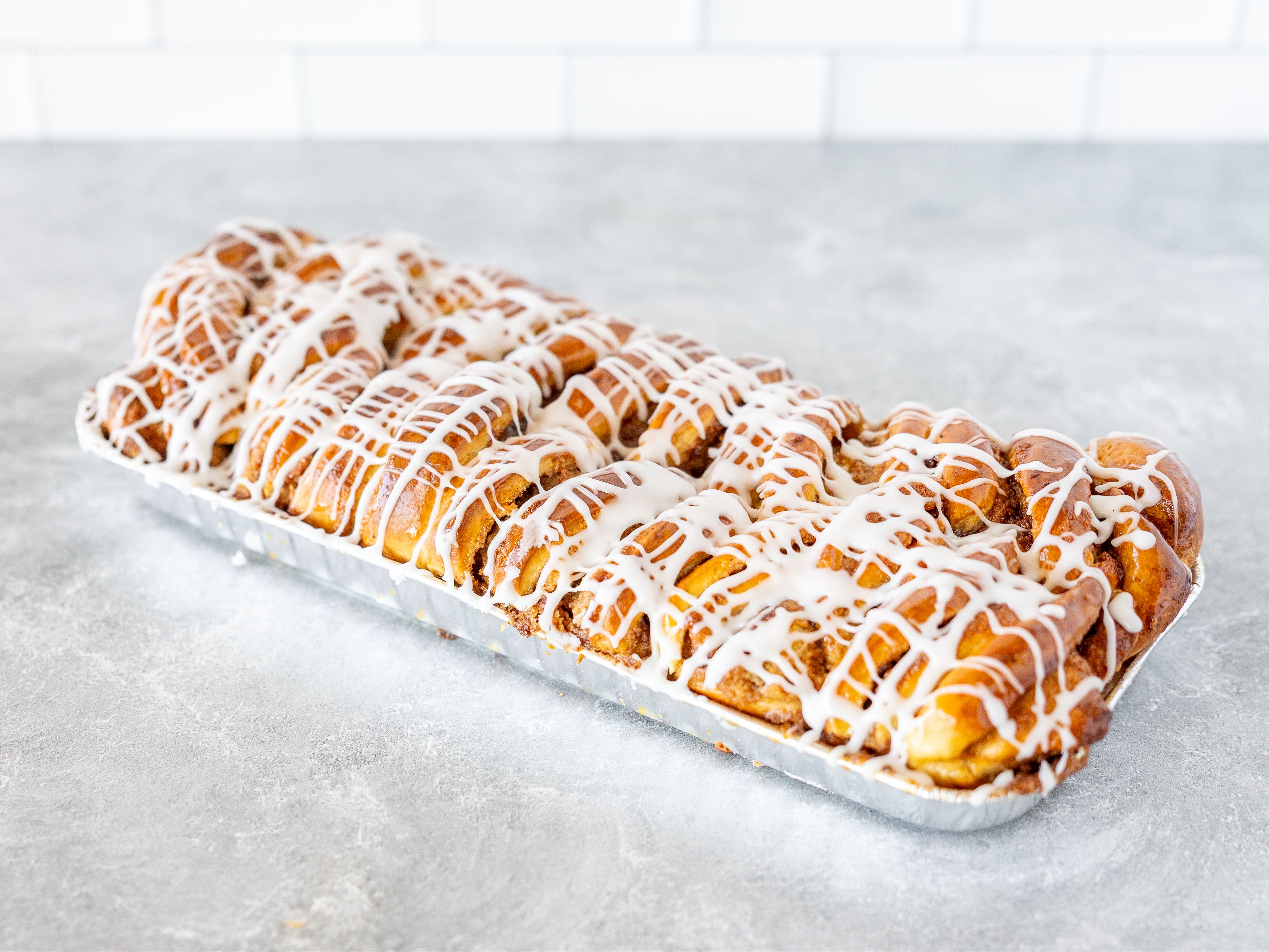 Cinnamon Scissor Cake.