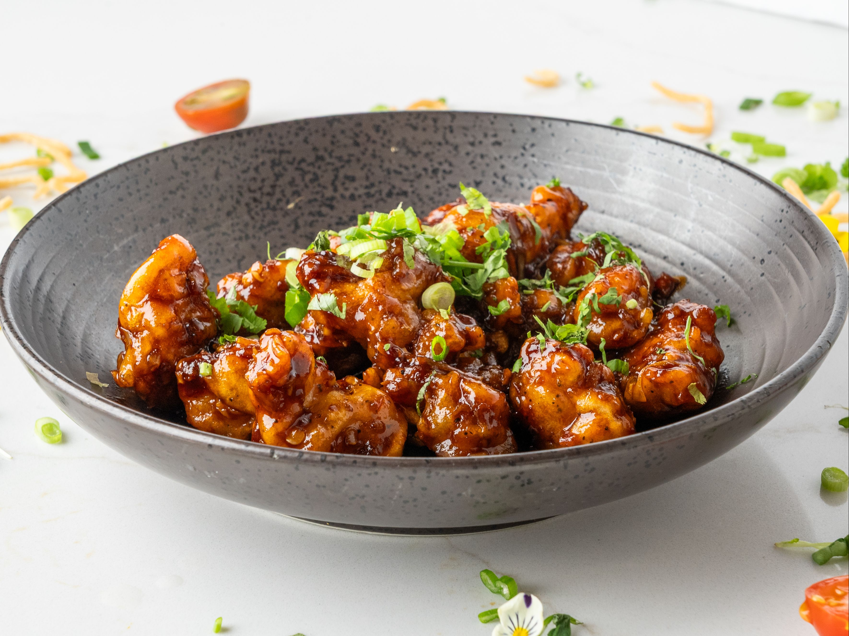 Chicken Manchurian.