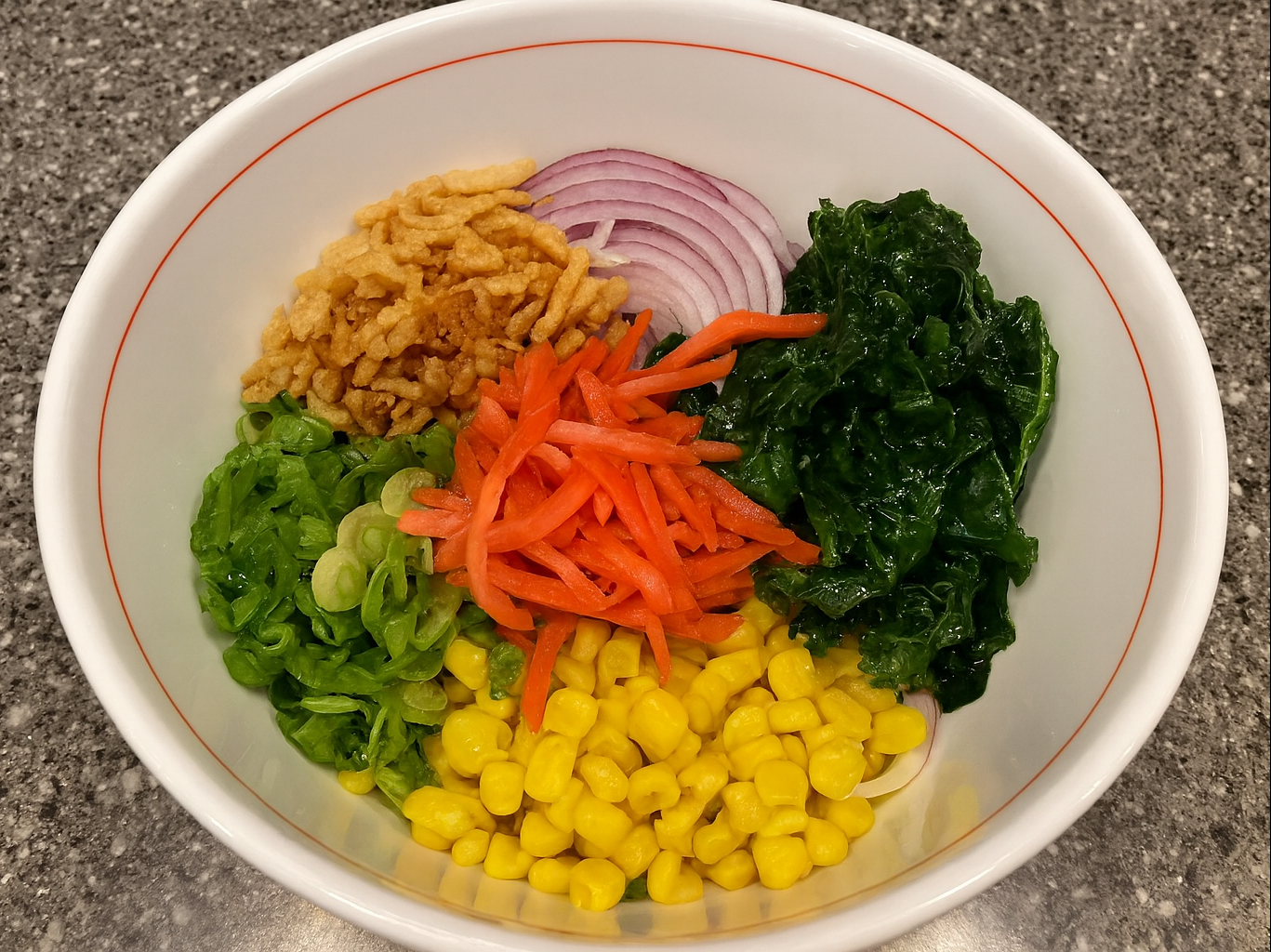 BrothLess Noodle with fresh Vegetable