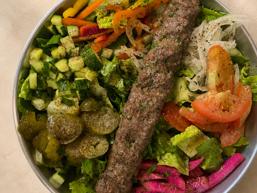 Kefta Kabob Salad.