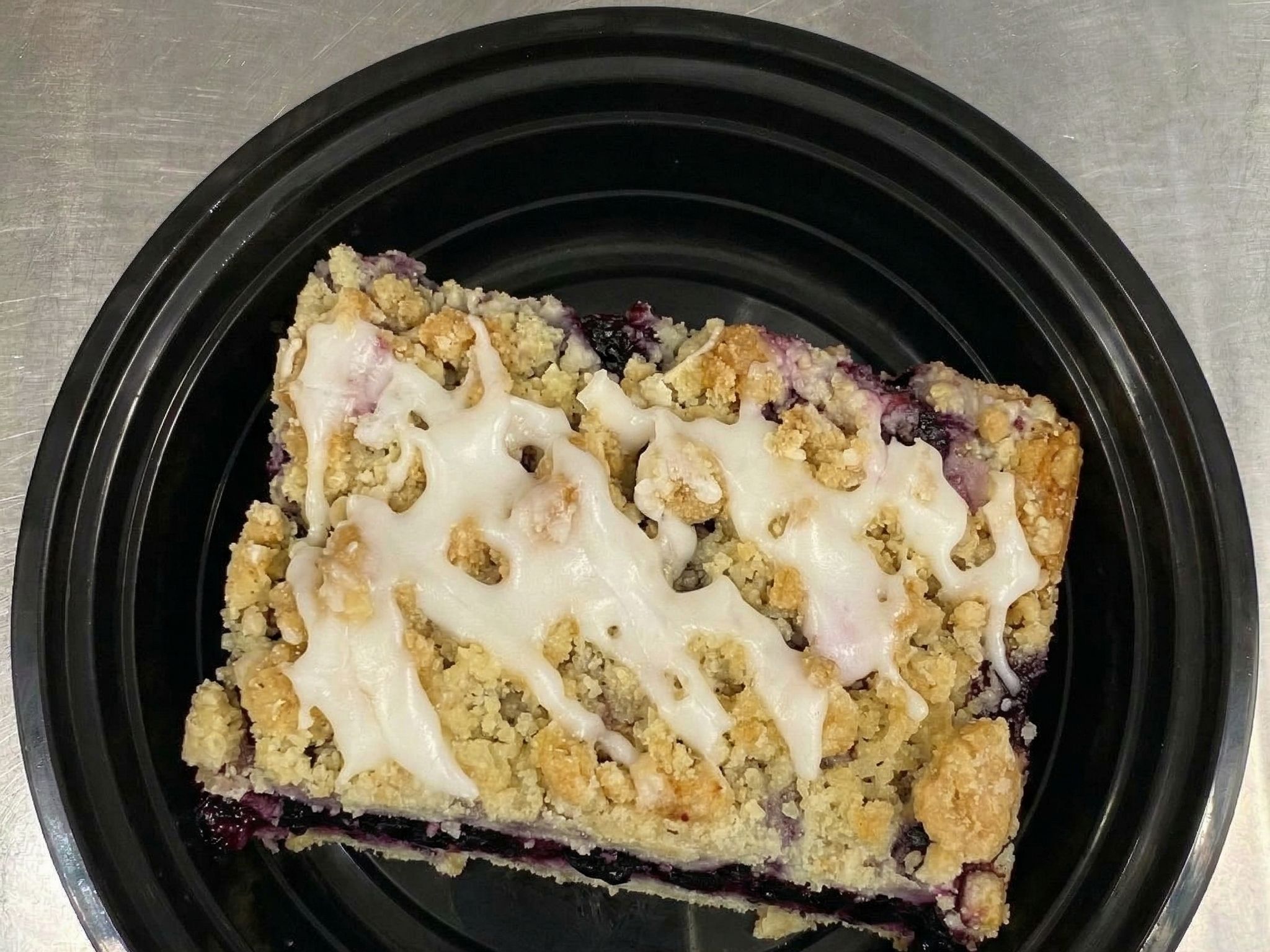 Blueberry Shortbread Bar.