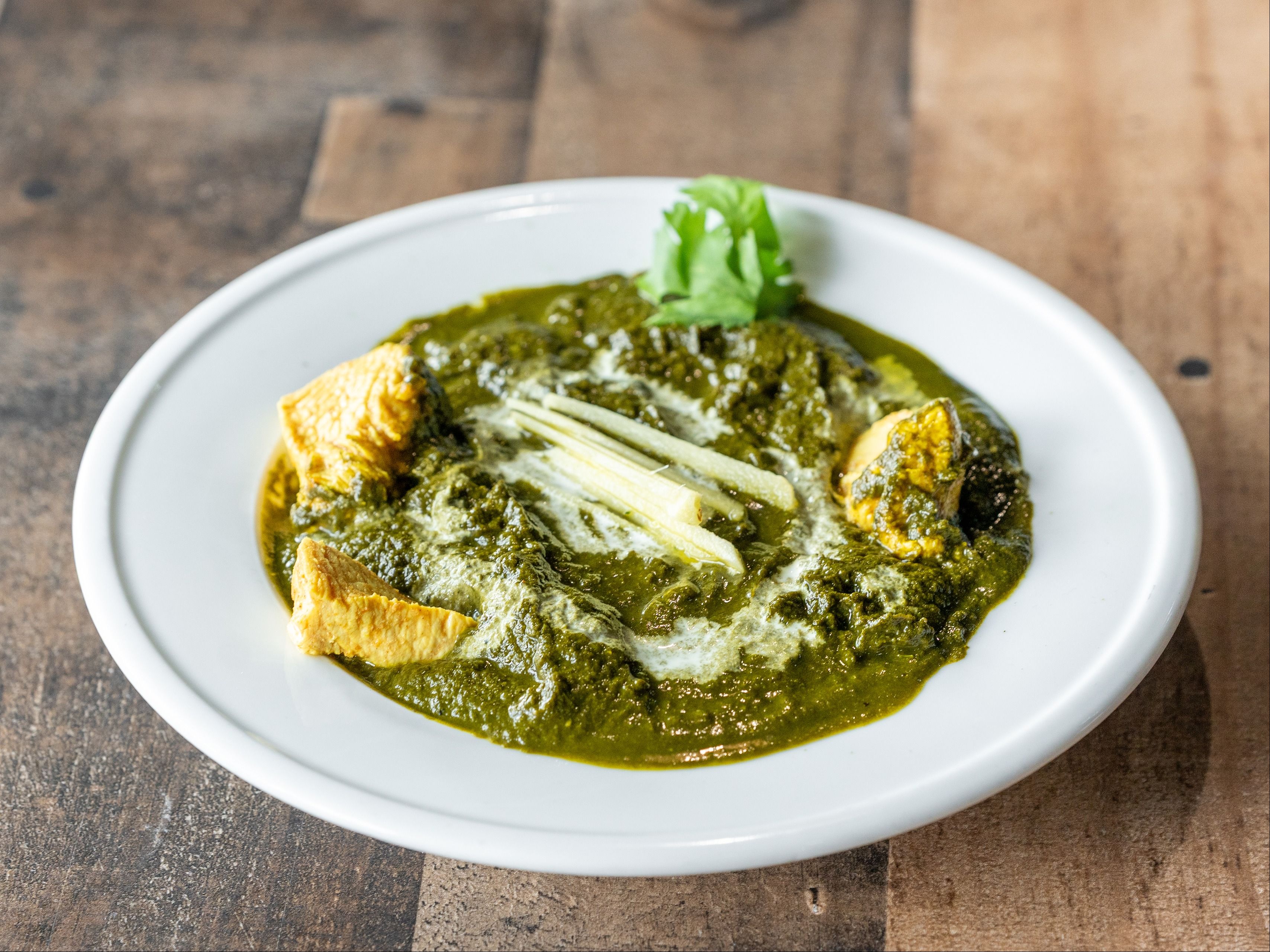 Chicken Palak.