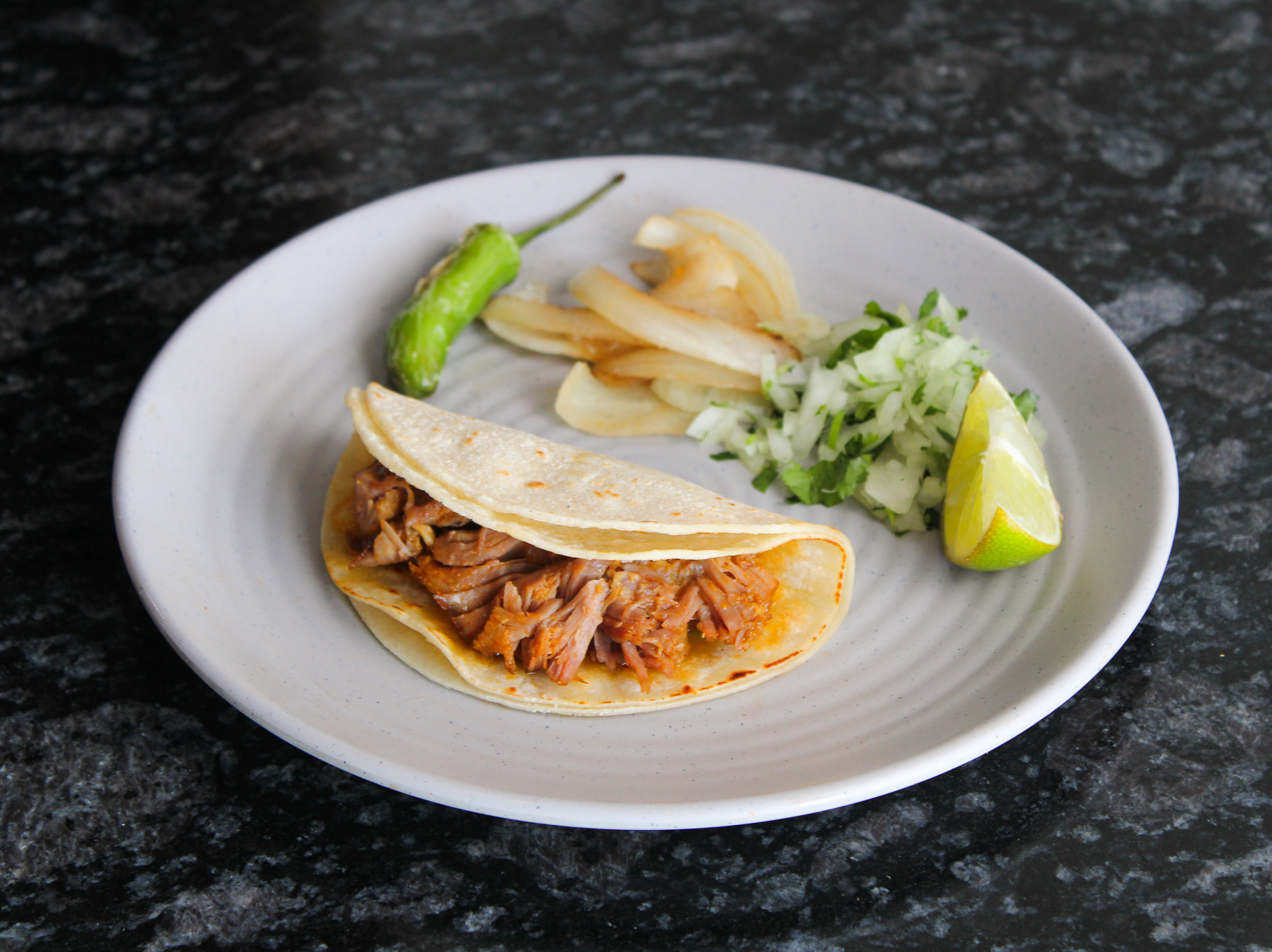 Taco Carnitas.