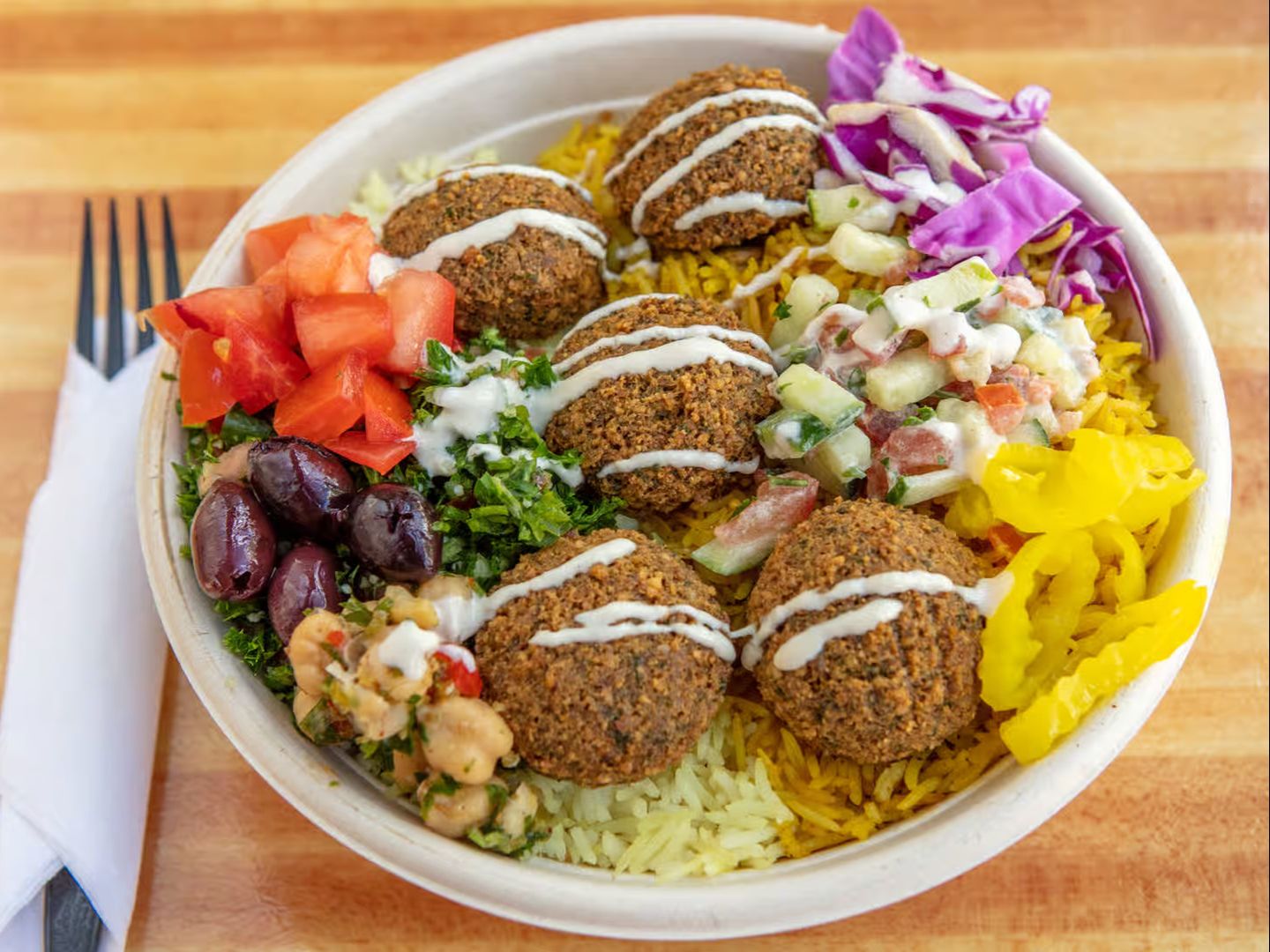 Sila's Falafel Bowl