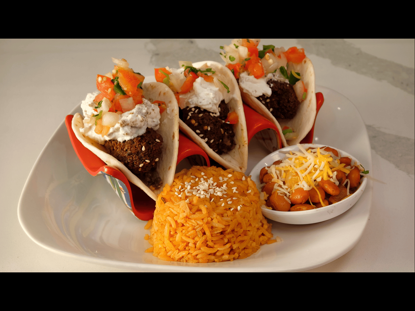 Falafel Taco Single.