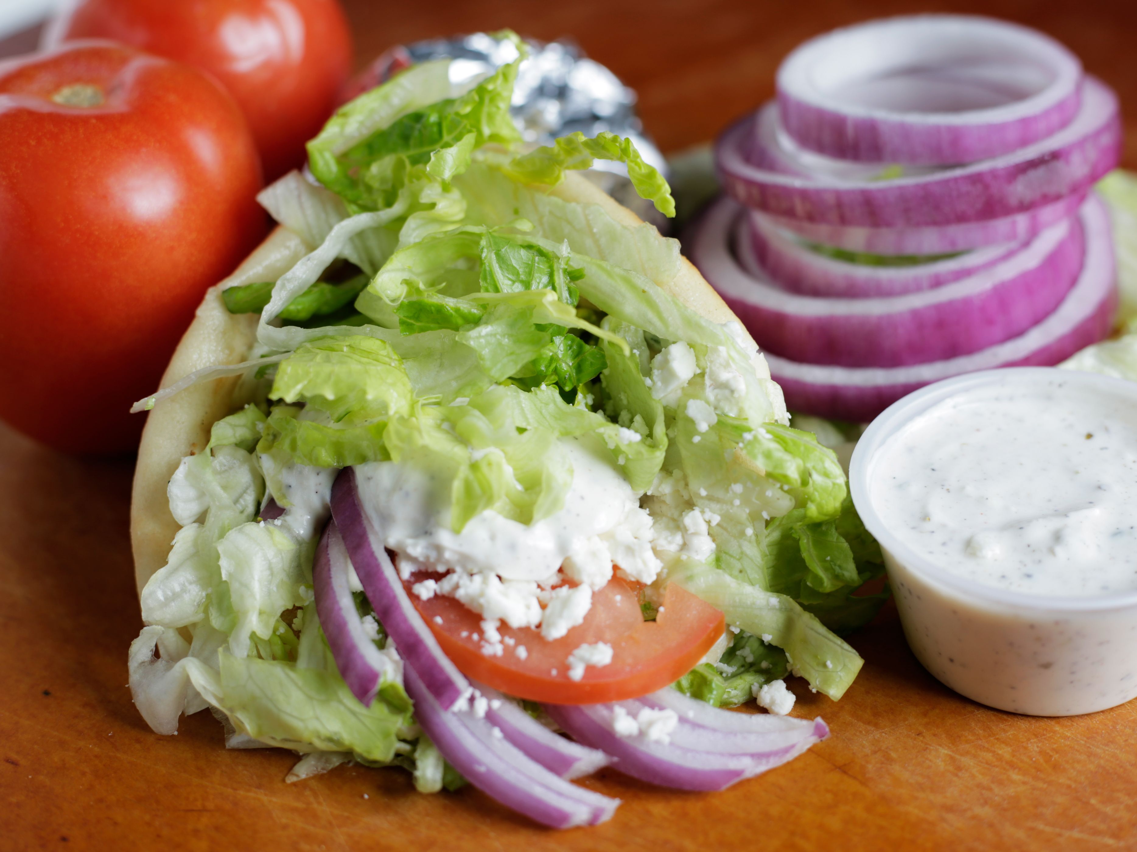 Veggie Gyro.