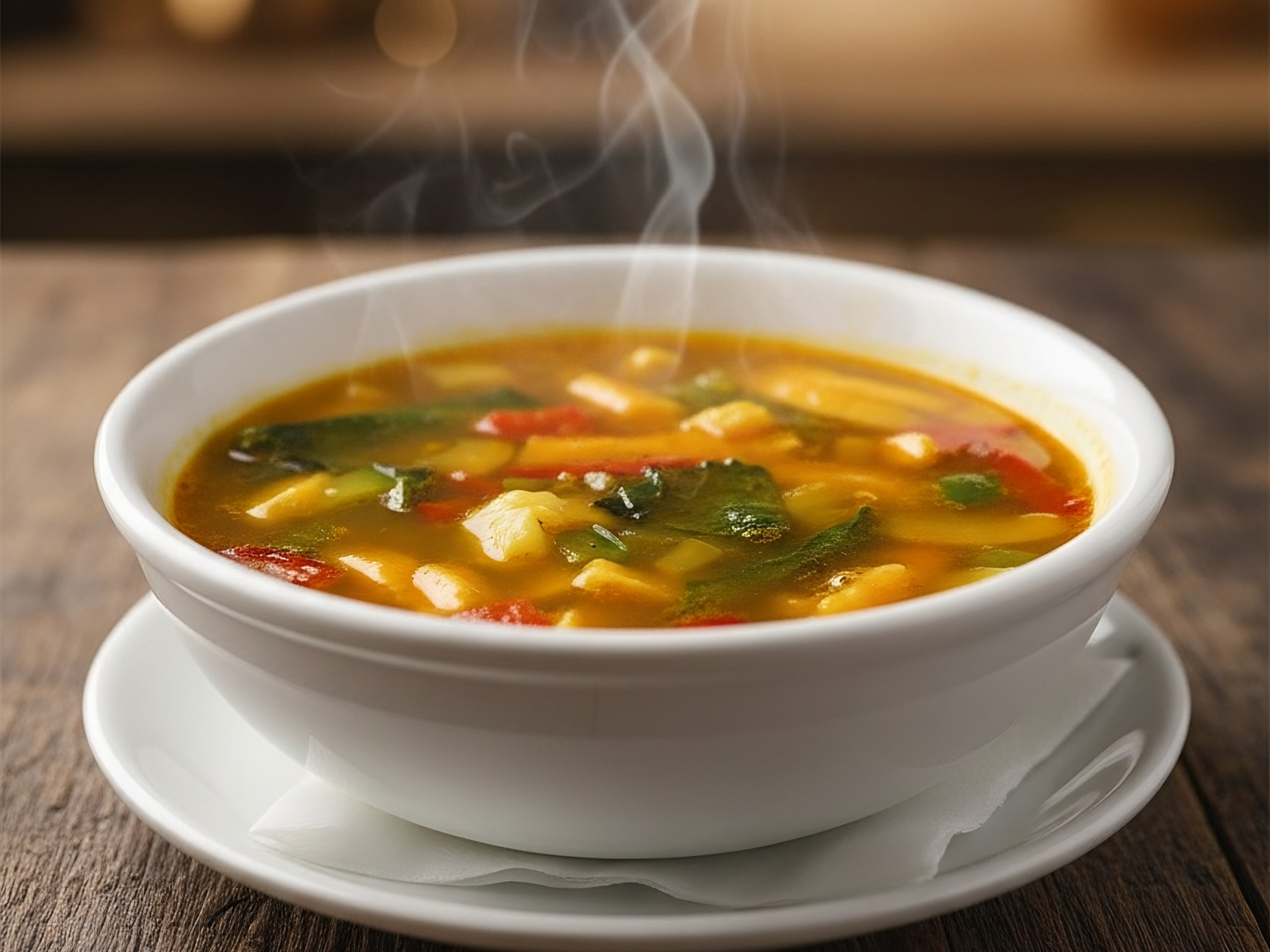 Salmon Turmeric Soup.