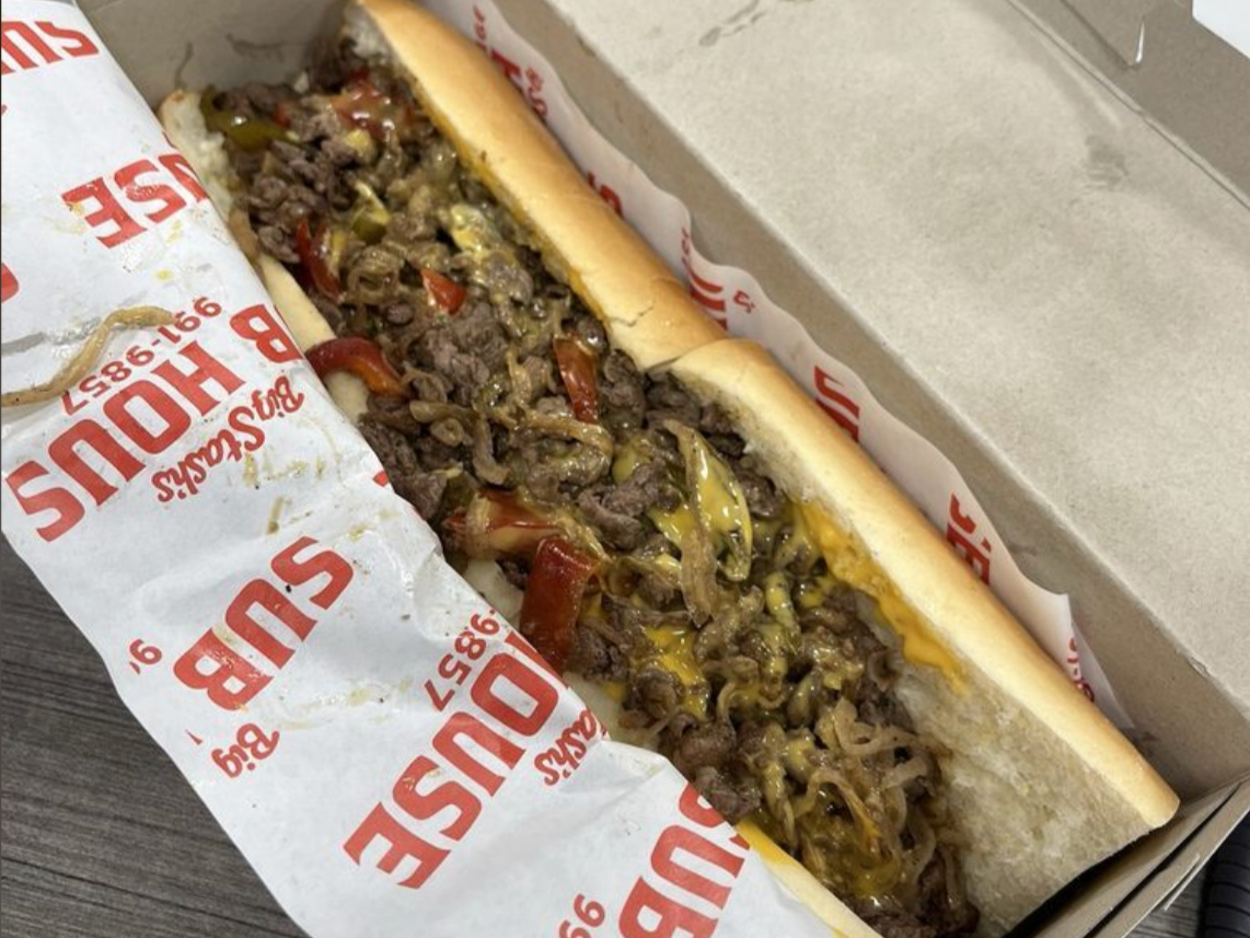 Cheese Steak Sub.