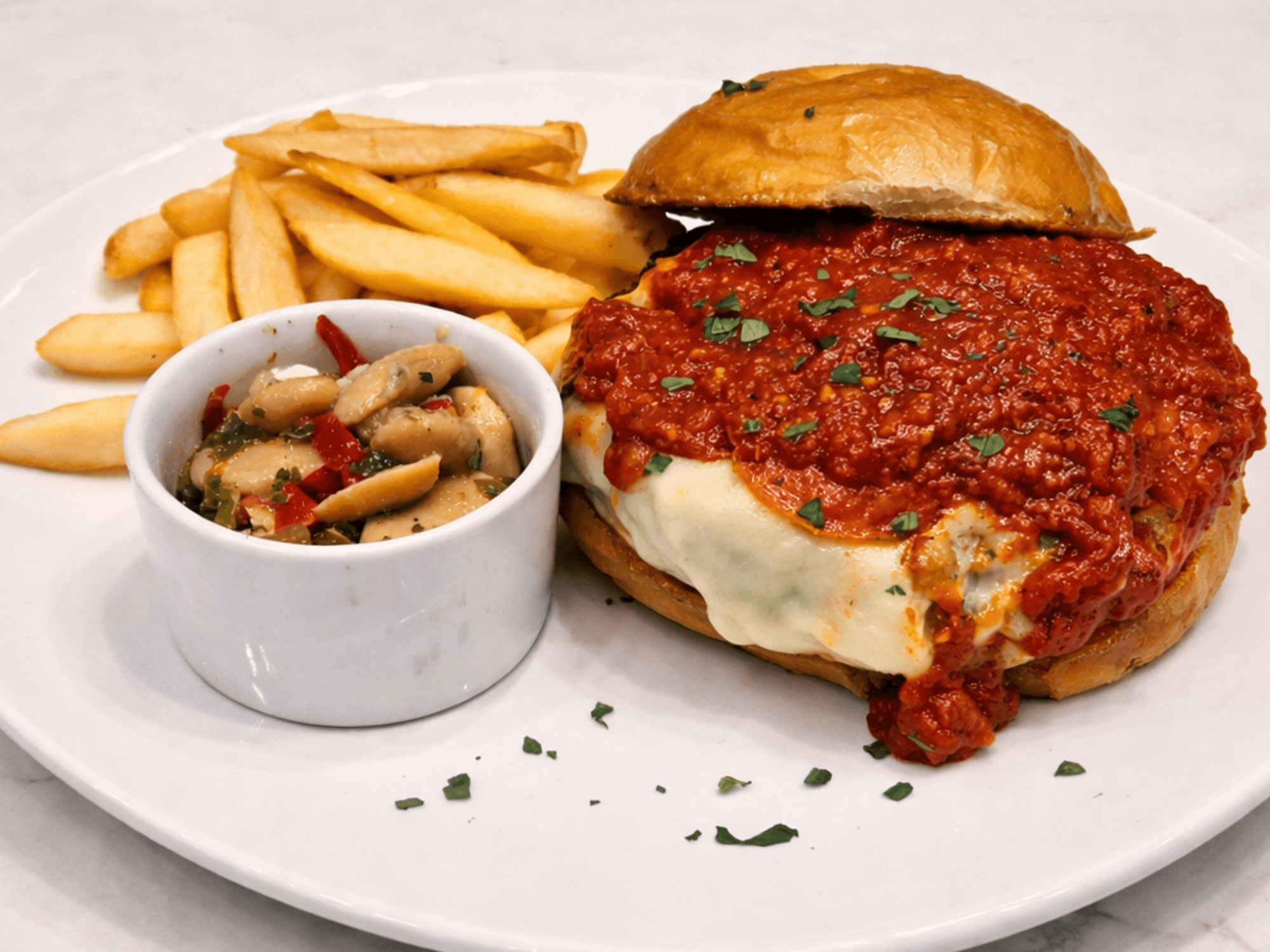 Pizza Burger.