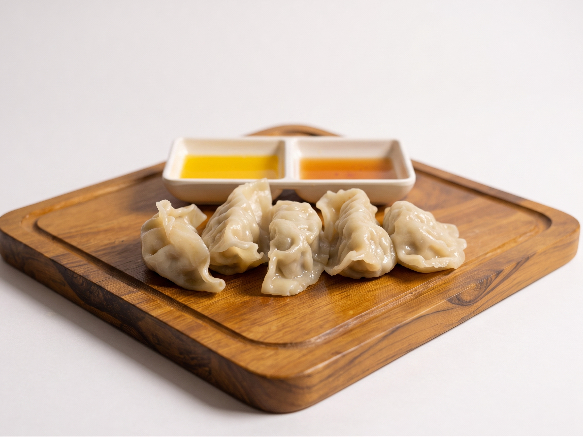 Lemongrass Chicken Dumplings.