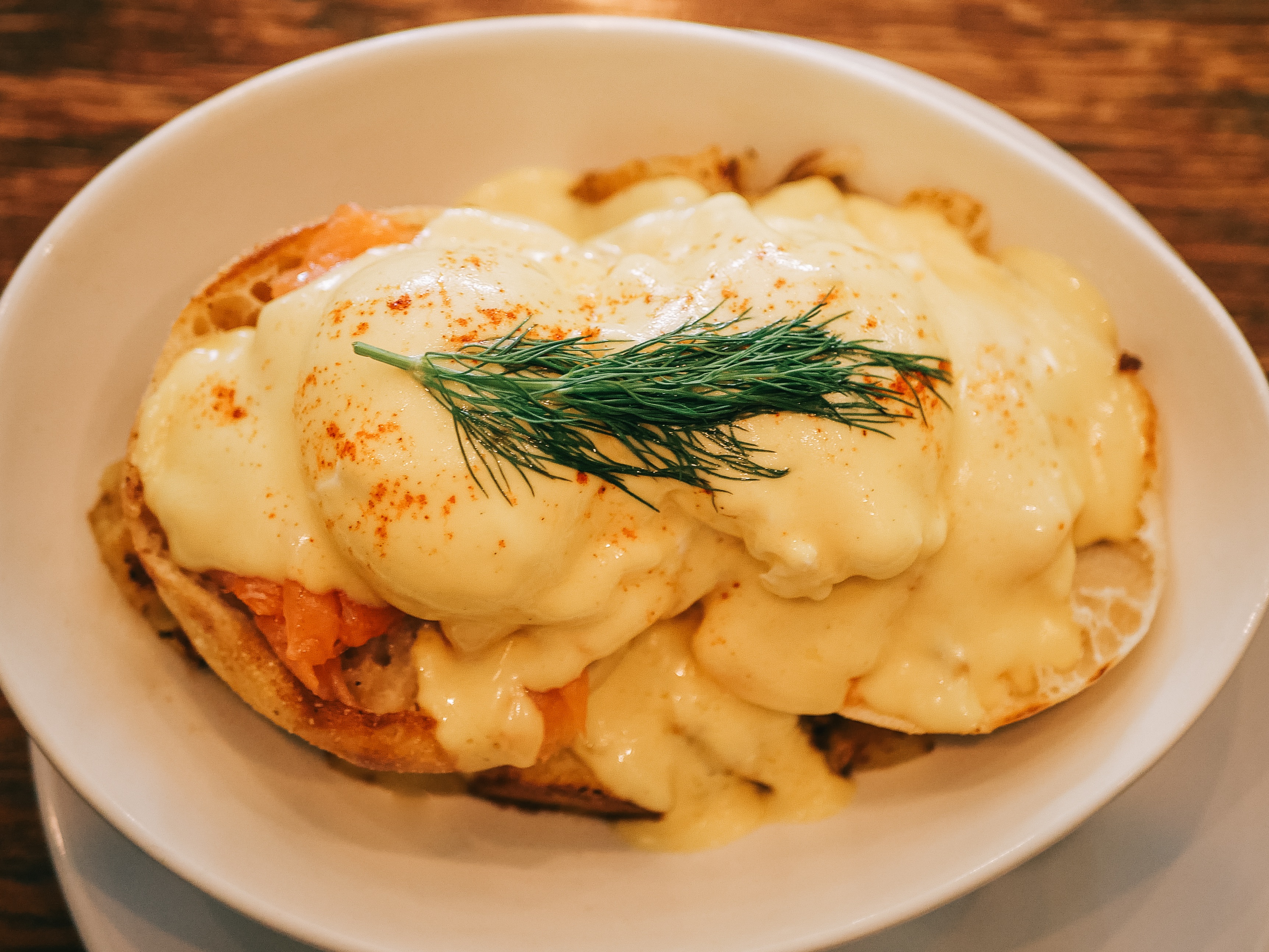 Eggs Benedict.