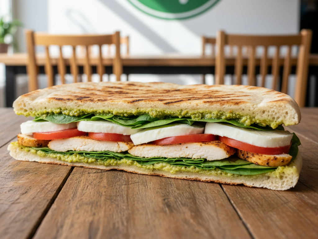 Chicken Pesto Panini