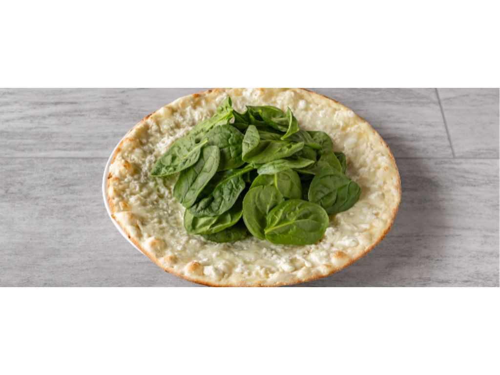 Flat Bread Cheese & Spinach