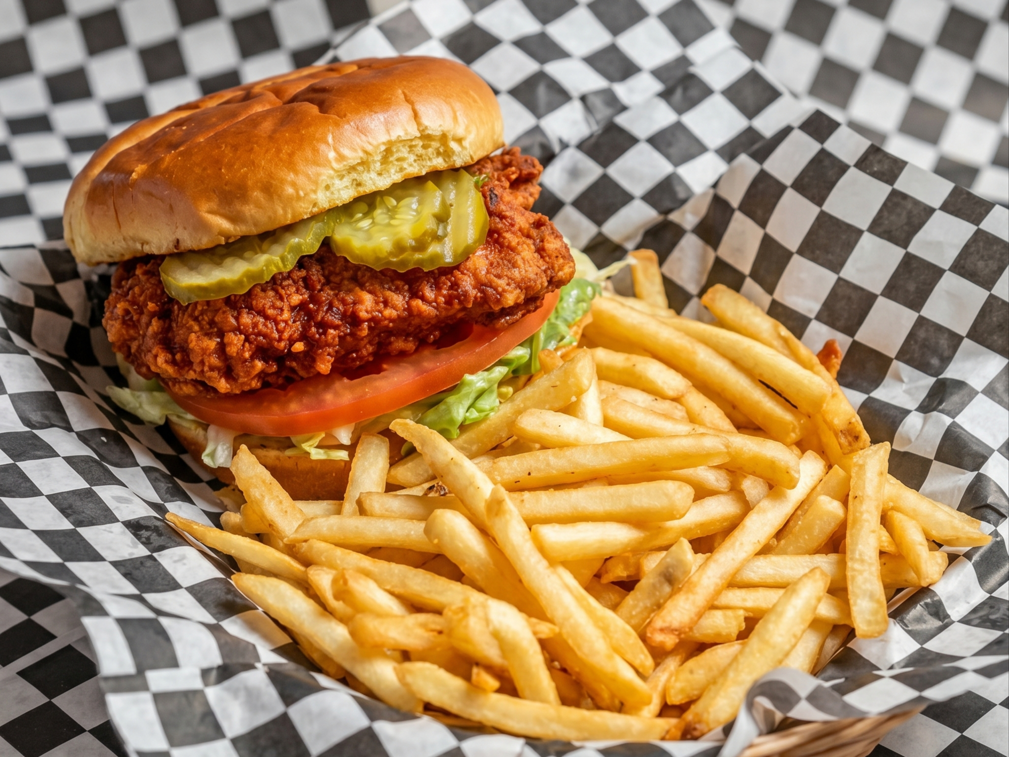 Nashville Hot Chicken Burger