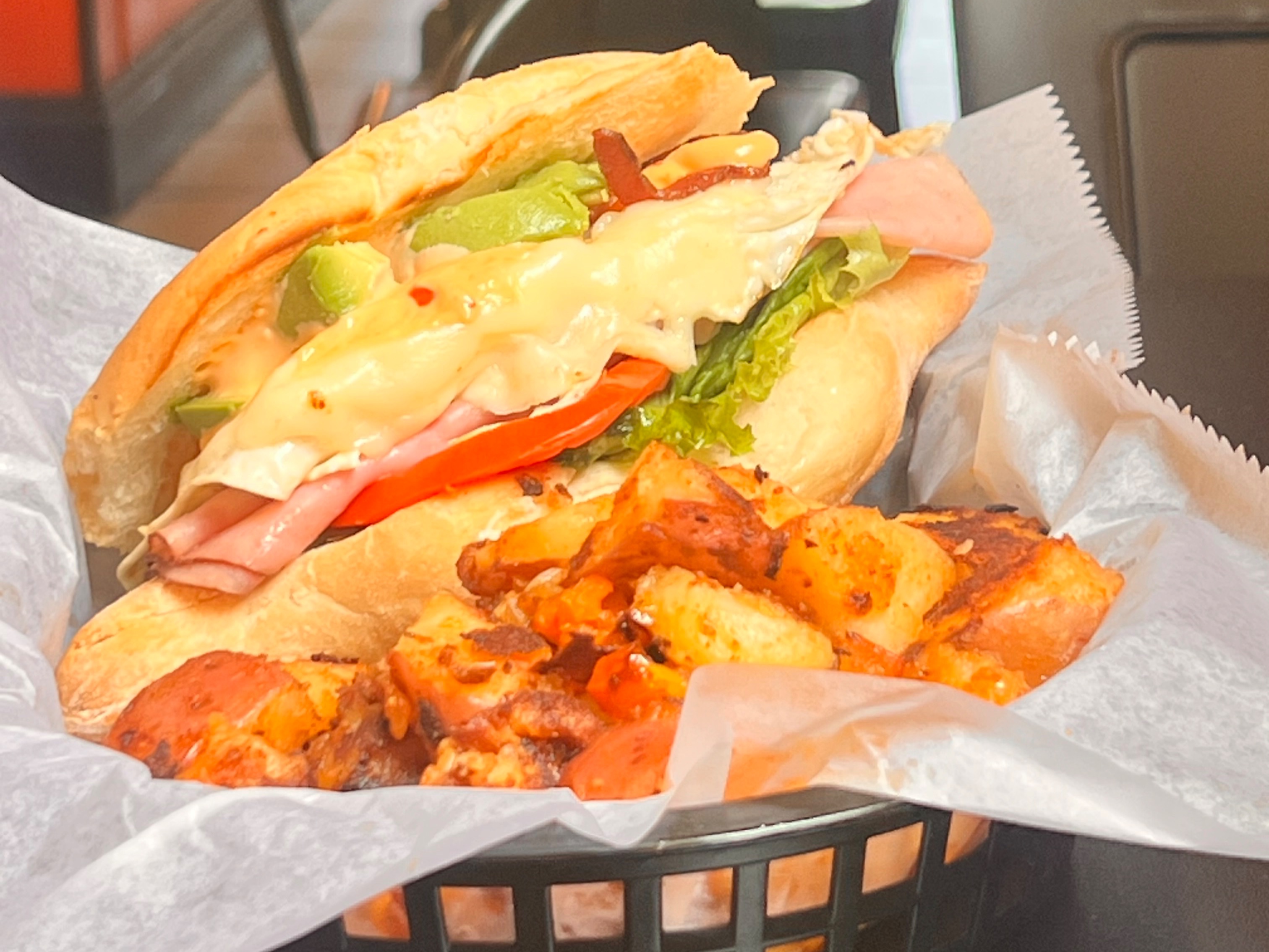 Mexican Torta Combo.