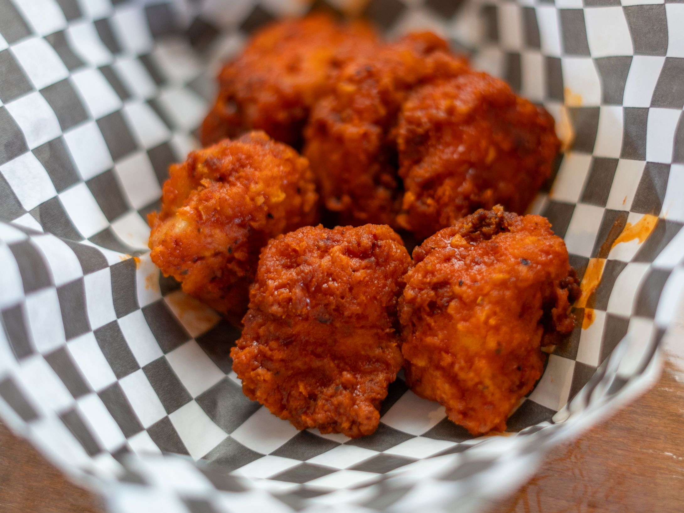 12 Piece Boneless Wings.