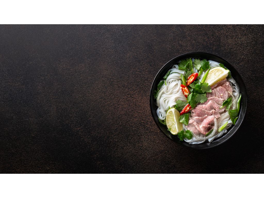 4. Tái,Bò viên, Gân / Rare Steak, Flank & Tendon.