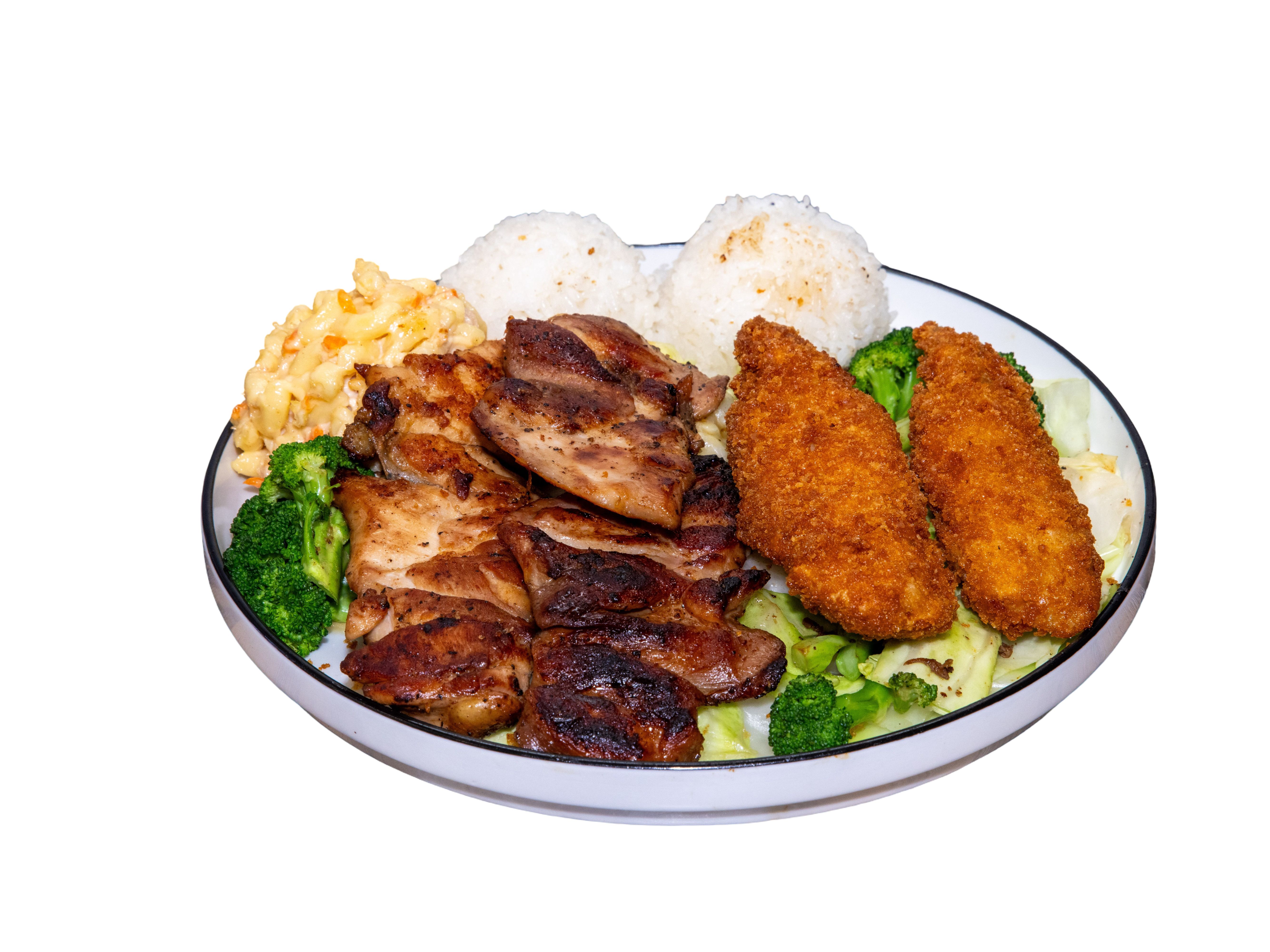 12. White Fish + BBQ CK Combo