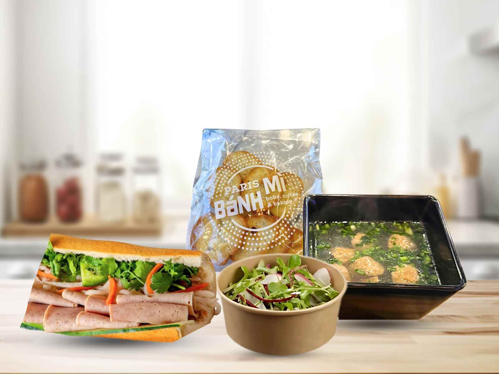 Pick-2 Entree Pate Pork Roll / Bánh Mì Patê Chả Lụa - Small (6).