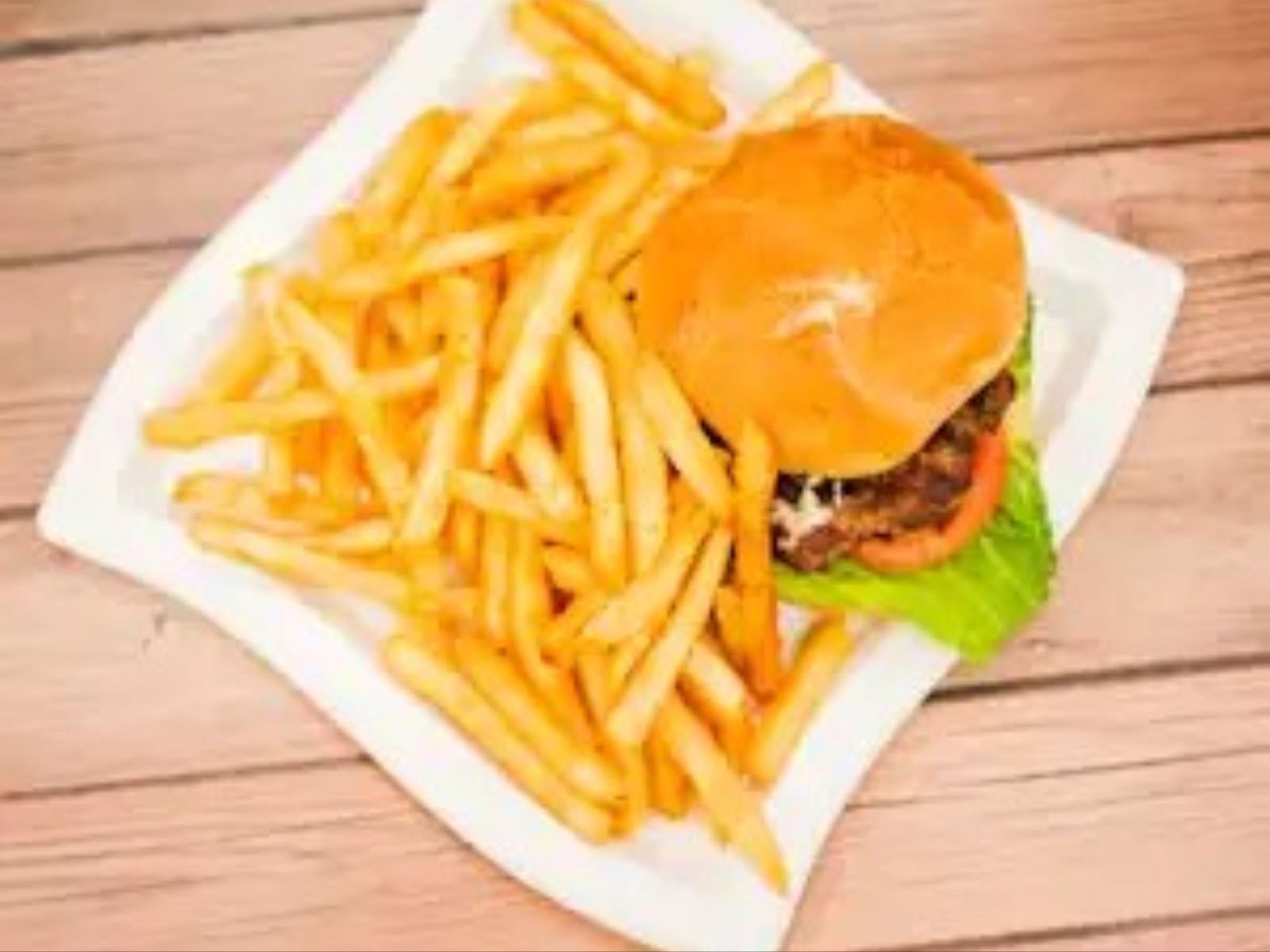 Cheeseburger And Fries-KM.